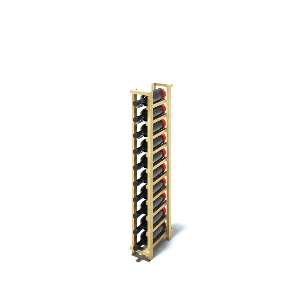 1 Column Pine Base Wine Rack