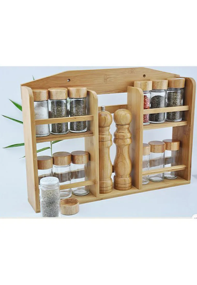 14piece Spice Jar Rack