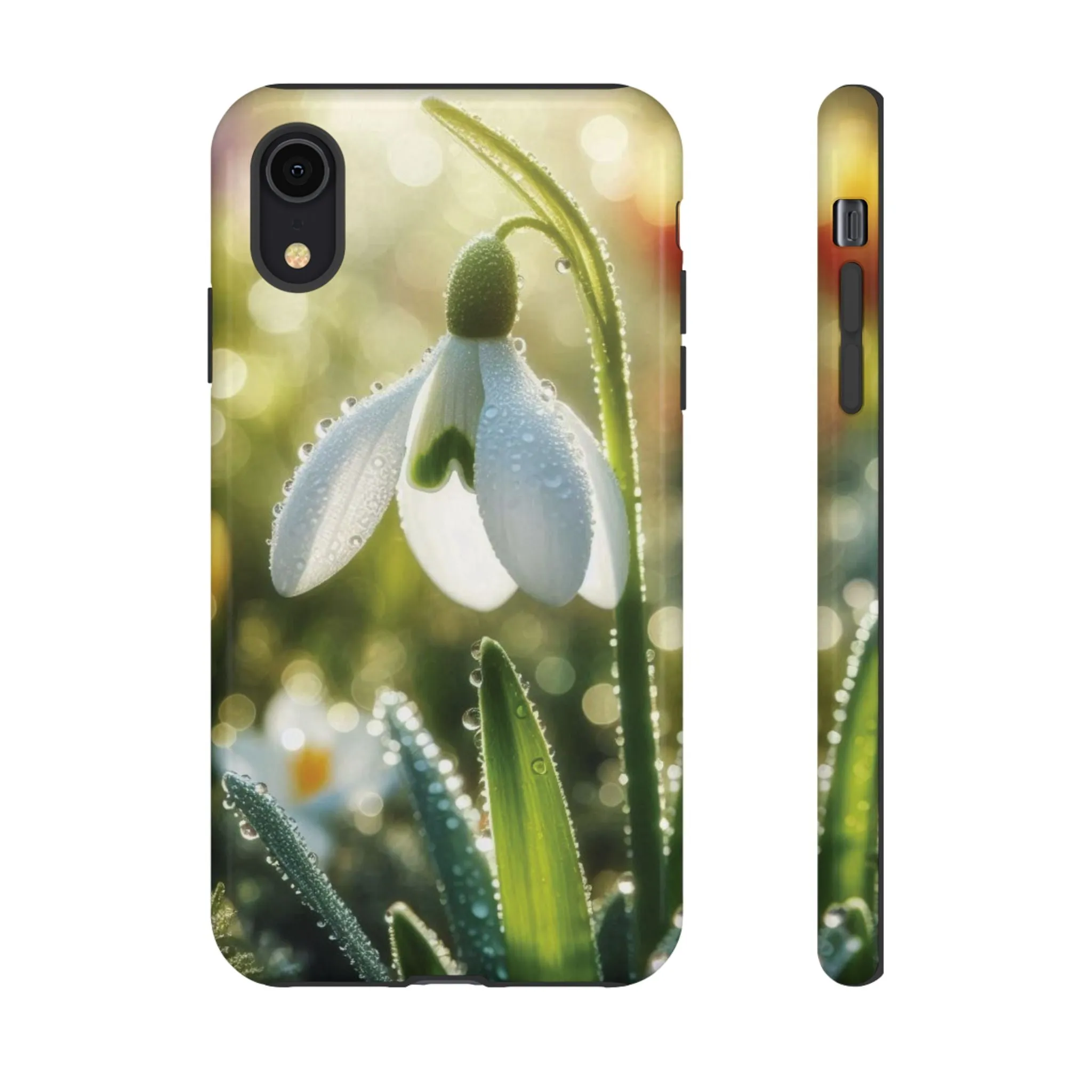 A realistic snowdrop blossom Tough Cases