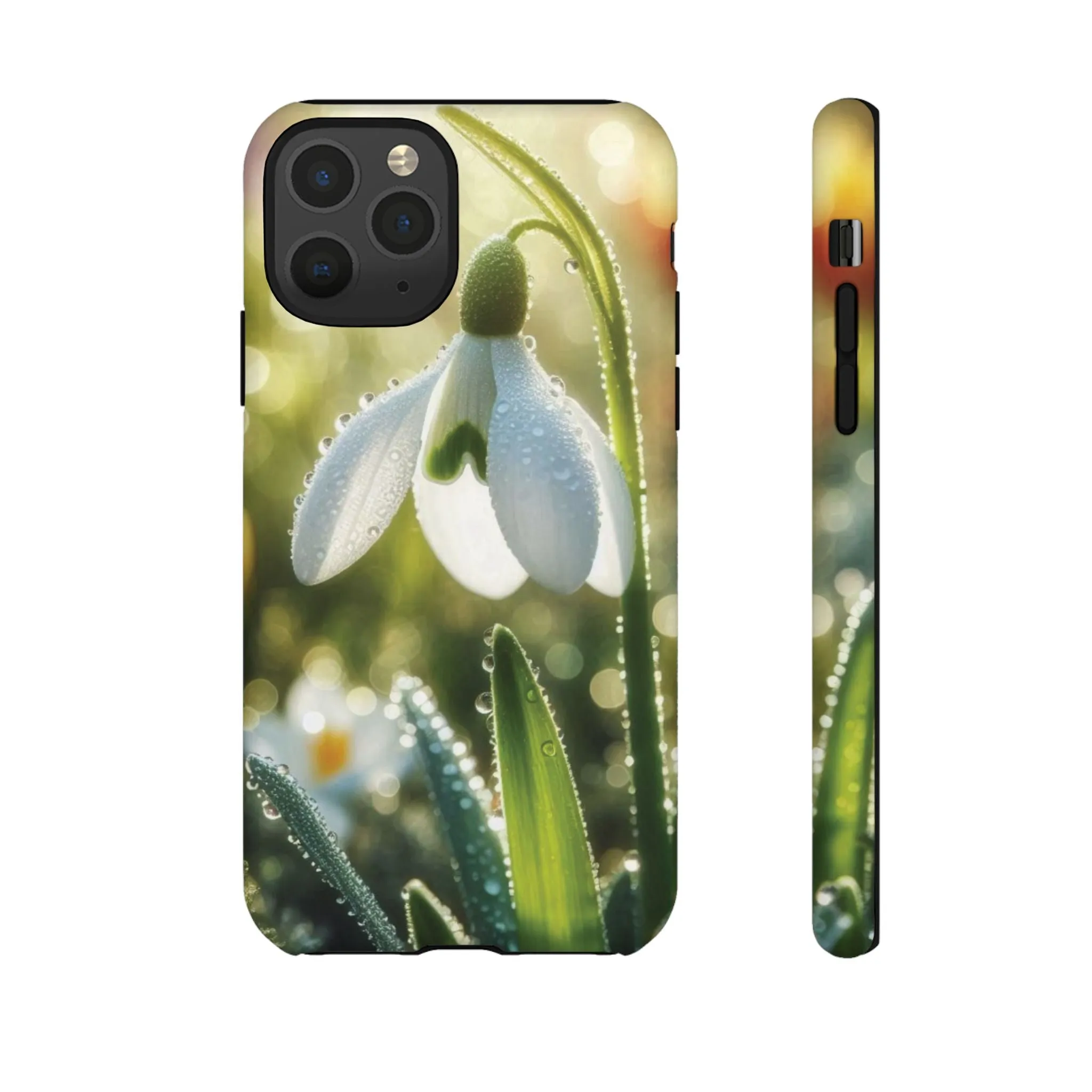 A realistic snowdrop blossom Tough Cases