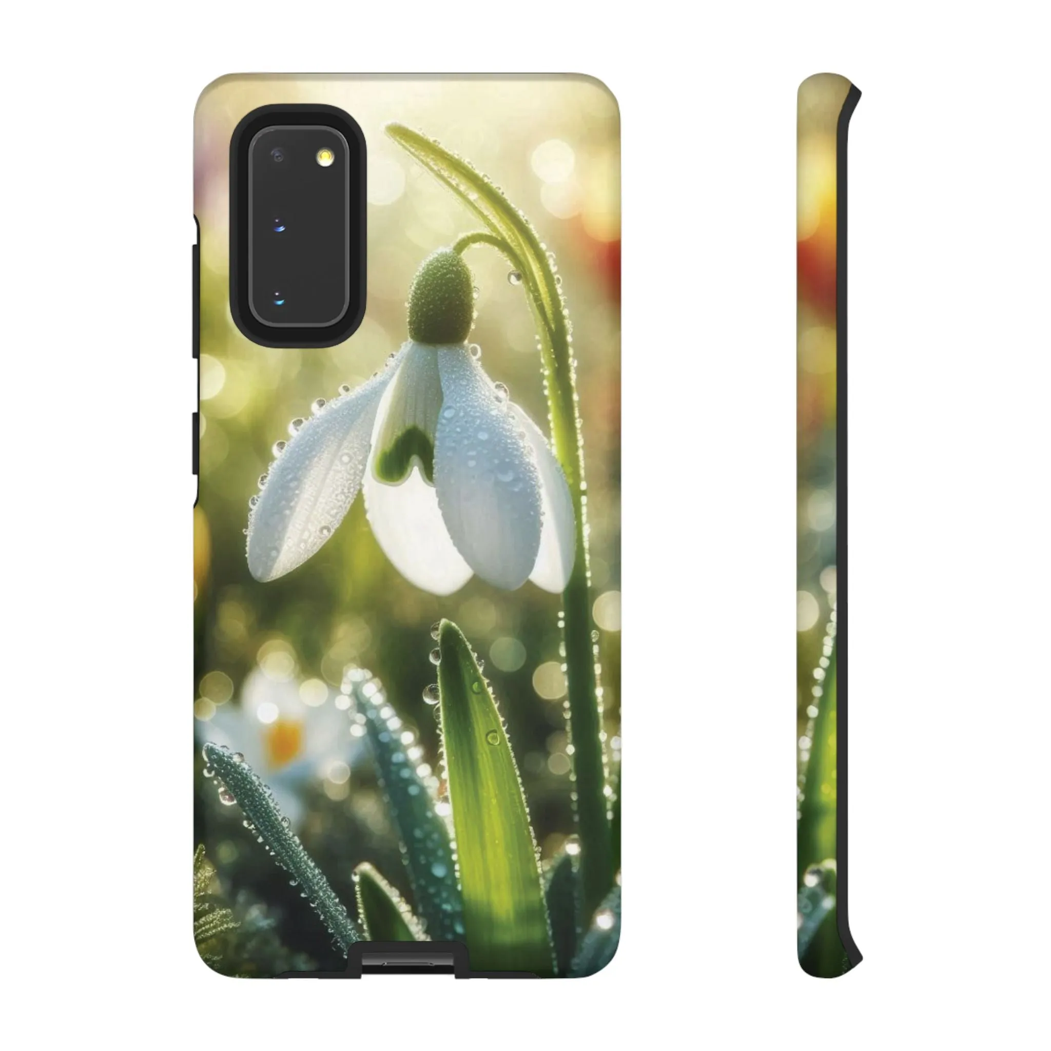 A realistic snowdrop blossom Tough Cases