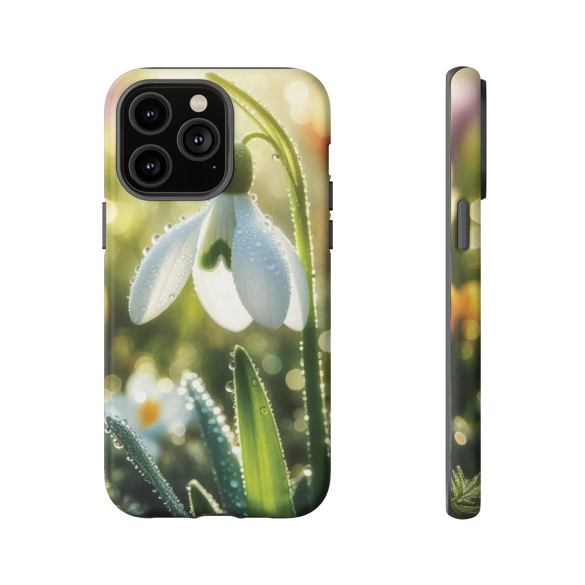 A realistic snowdrop blossom Tough Cases