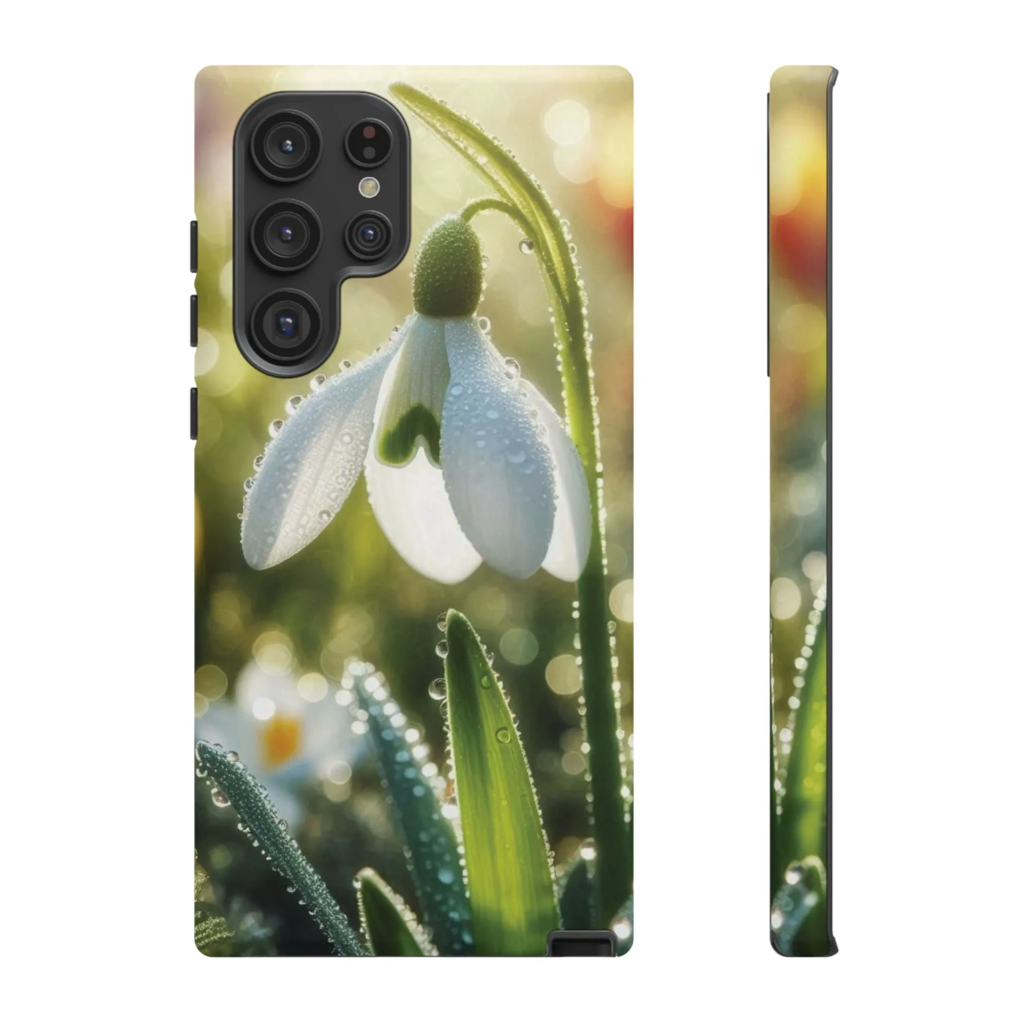 A realistic snowdrop blossom Tough Cases