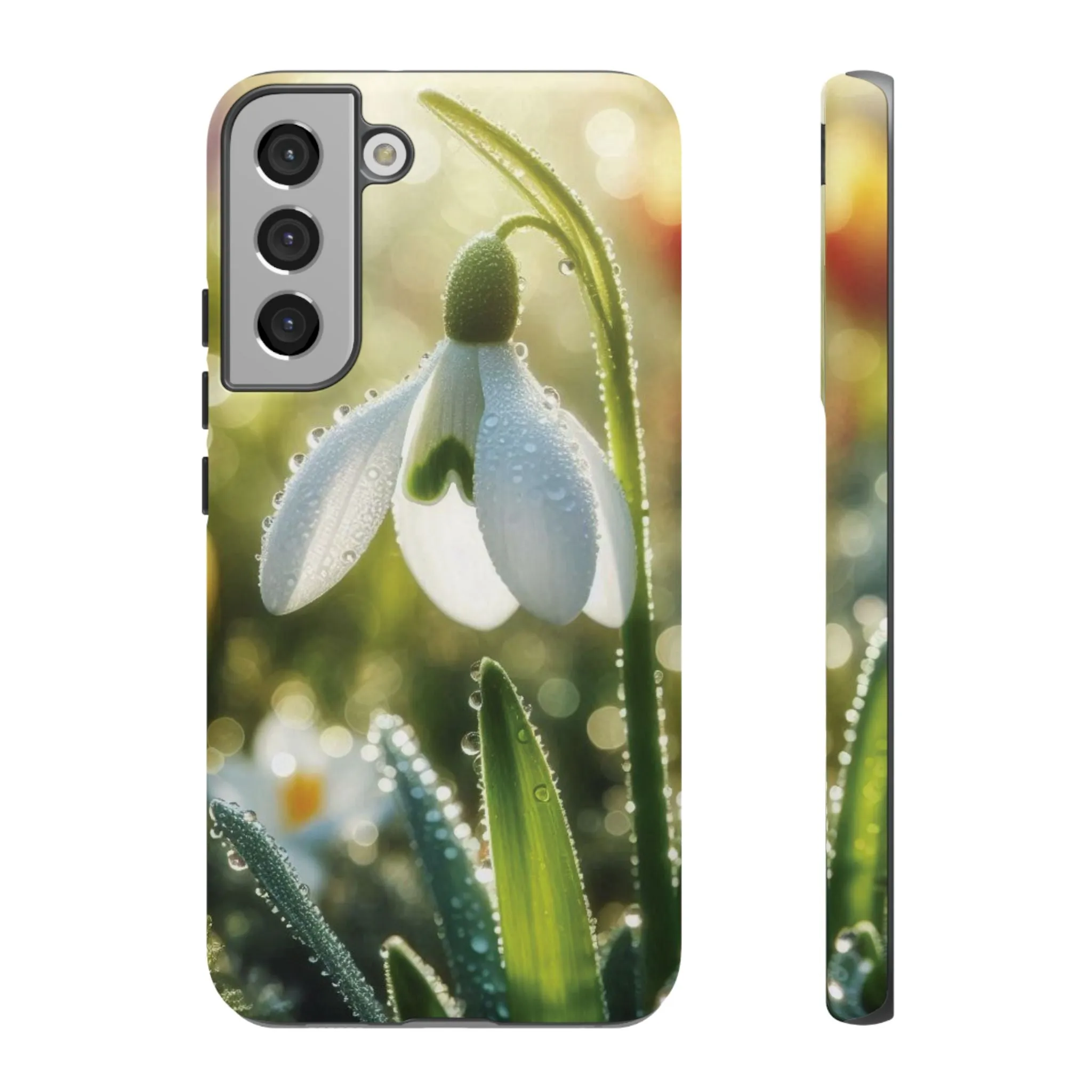 A realistic snowdrop blossom Tough Cases