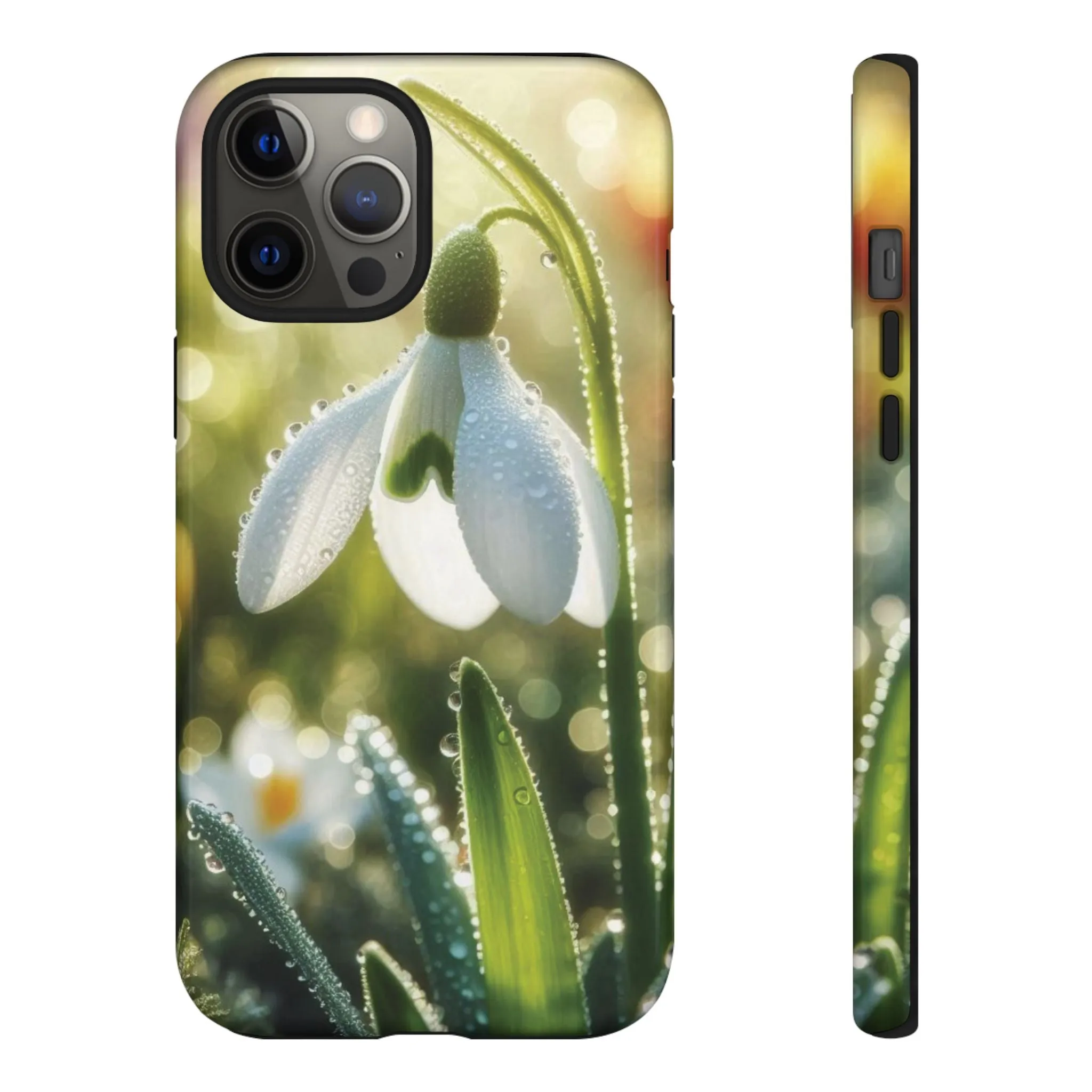 A realistic snowdrop blossom Tough Cases