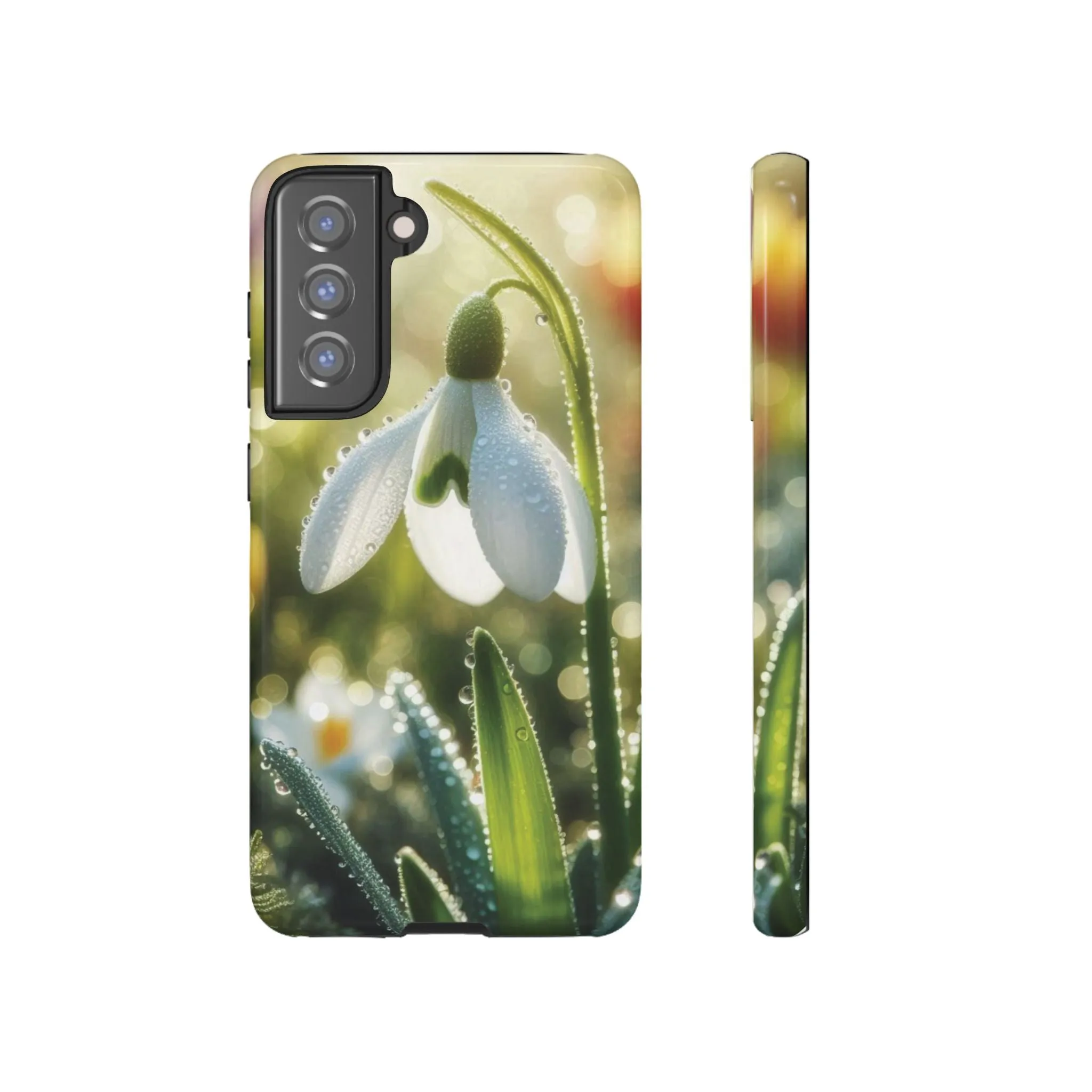 A realistic snowdrop blossom Tough Cases