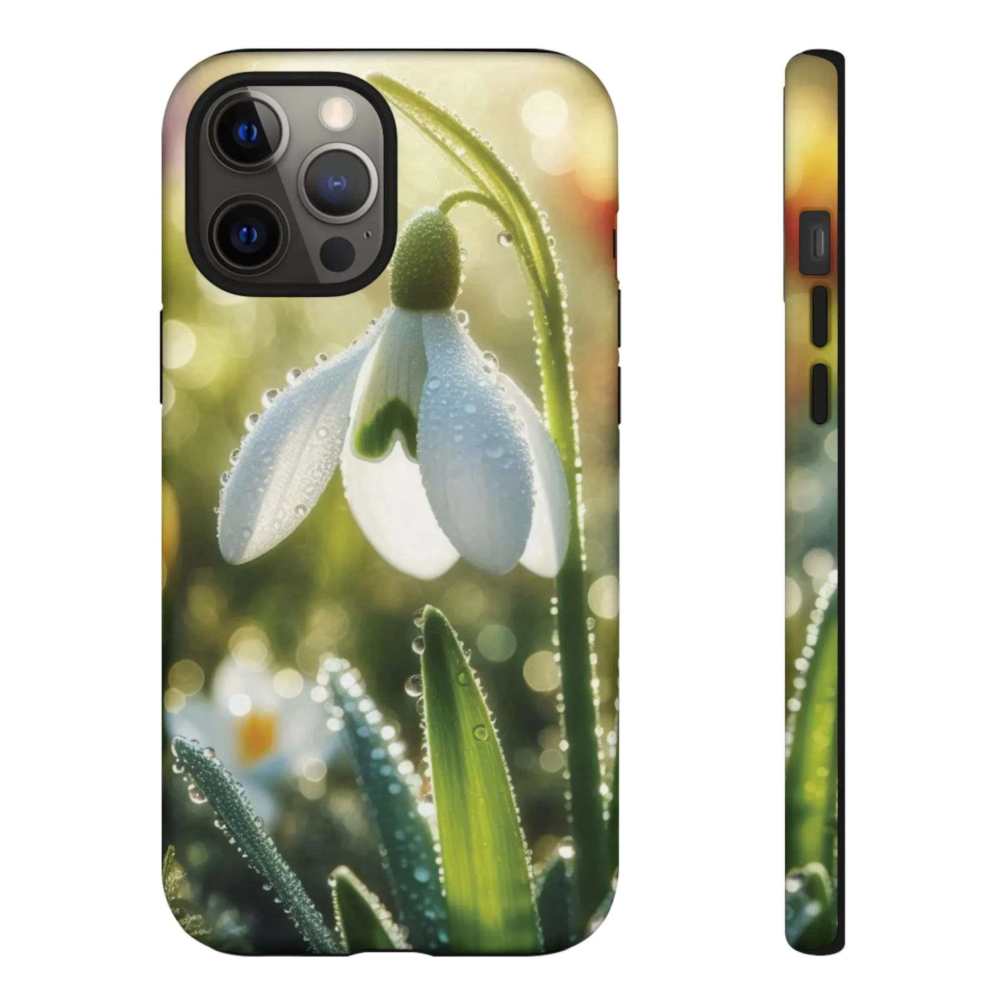 A realistic snowdrop blossom Tough Cases