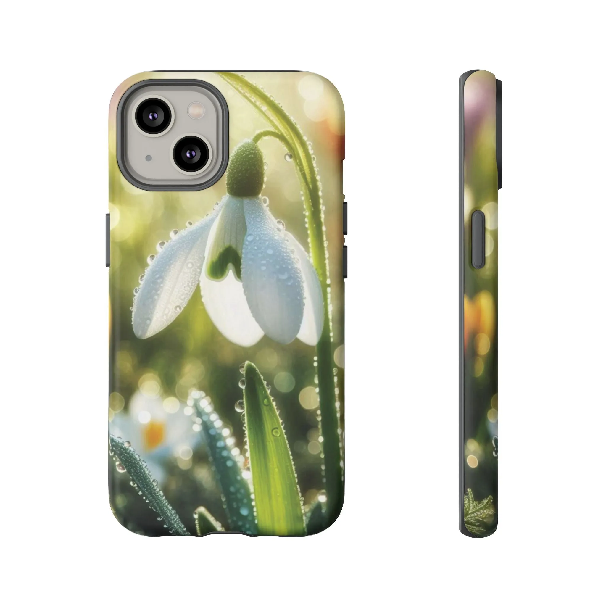 A realistic snowdrop blossom Tough Cases