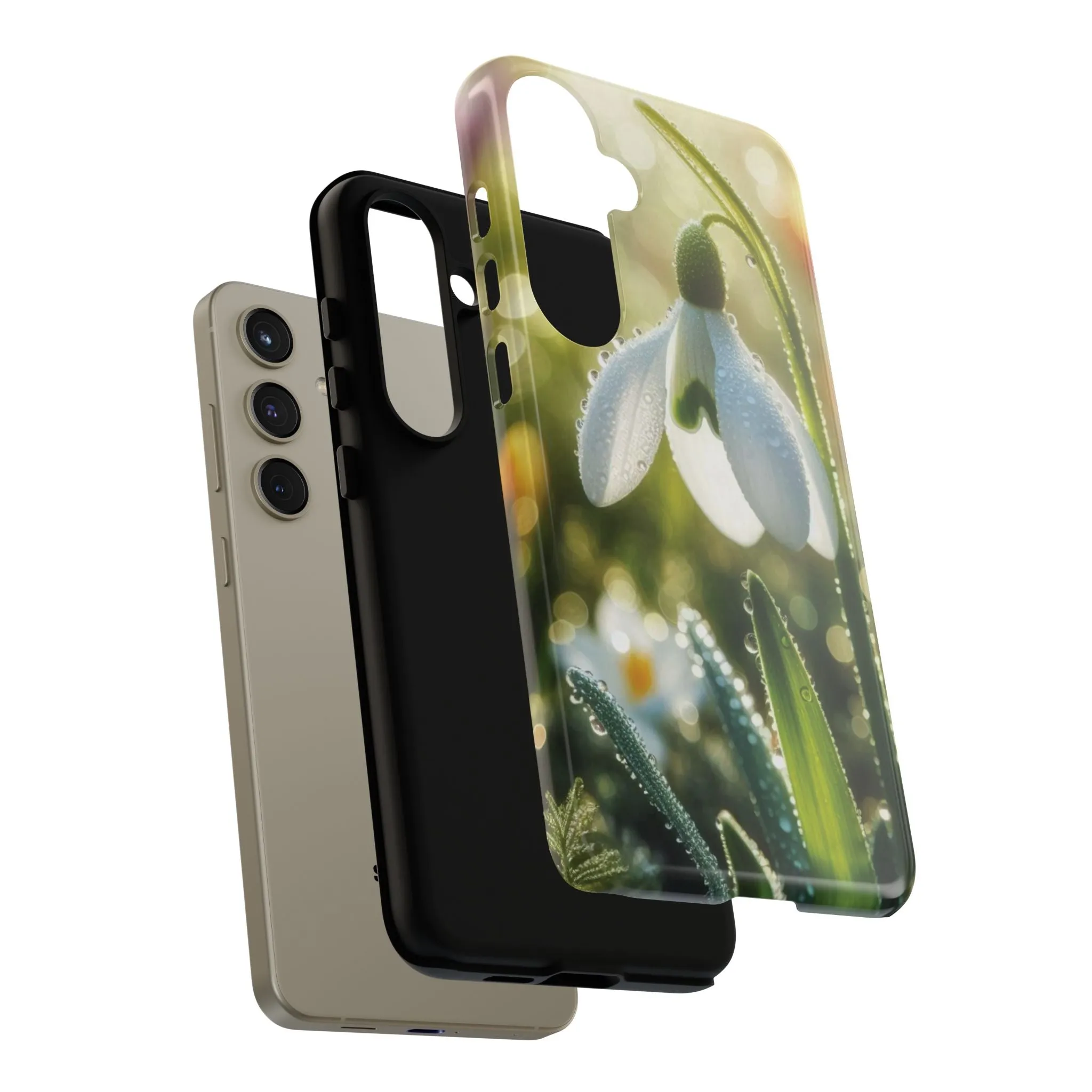 A realistic snowdrop blossom Tough Cases