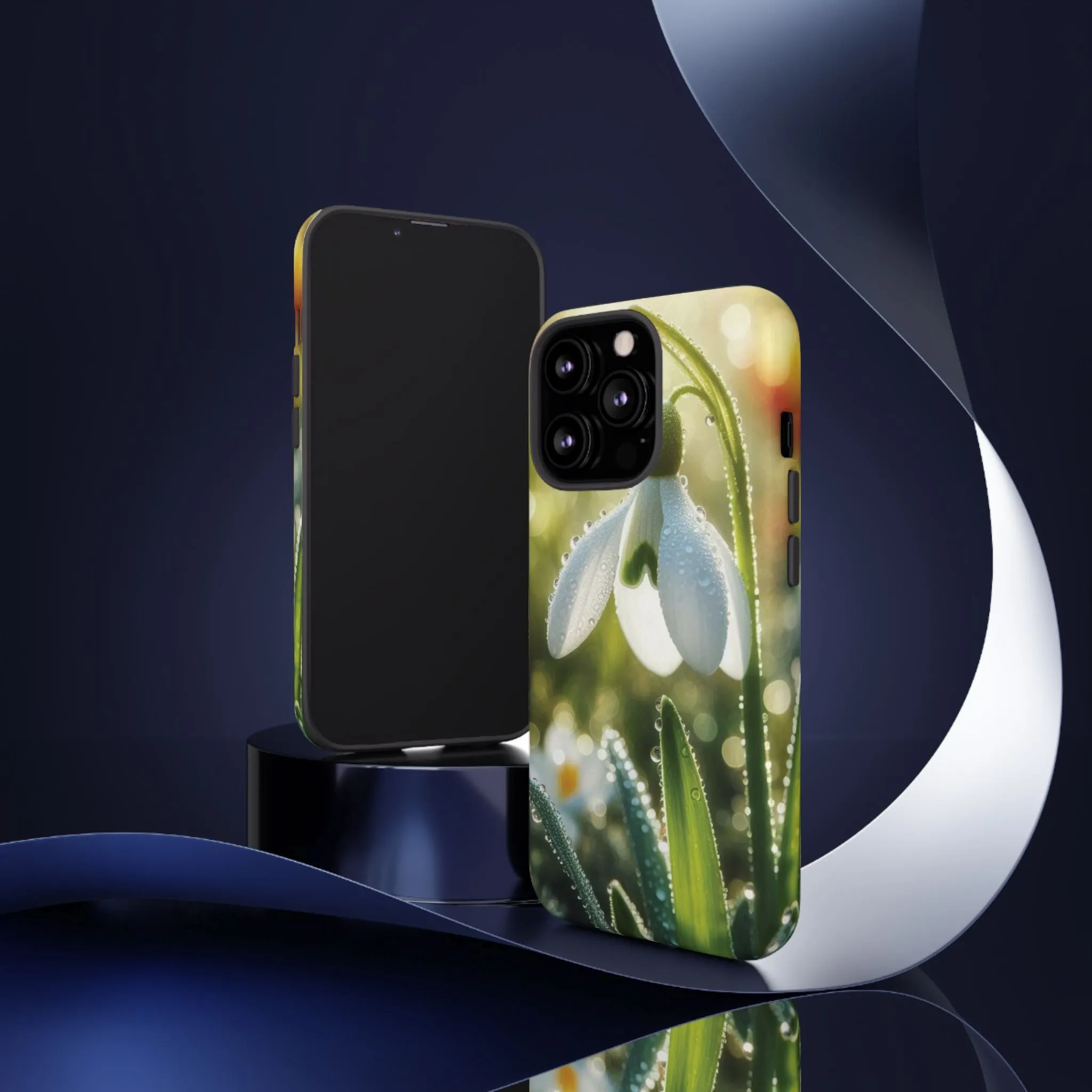 A realistic snowdrop blossom Tough Cases
