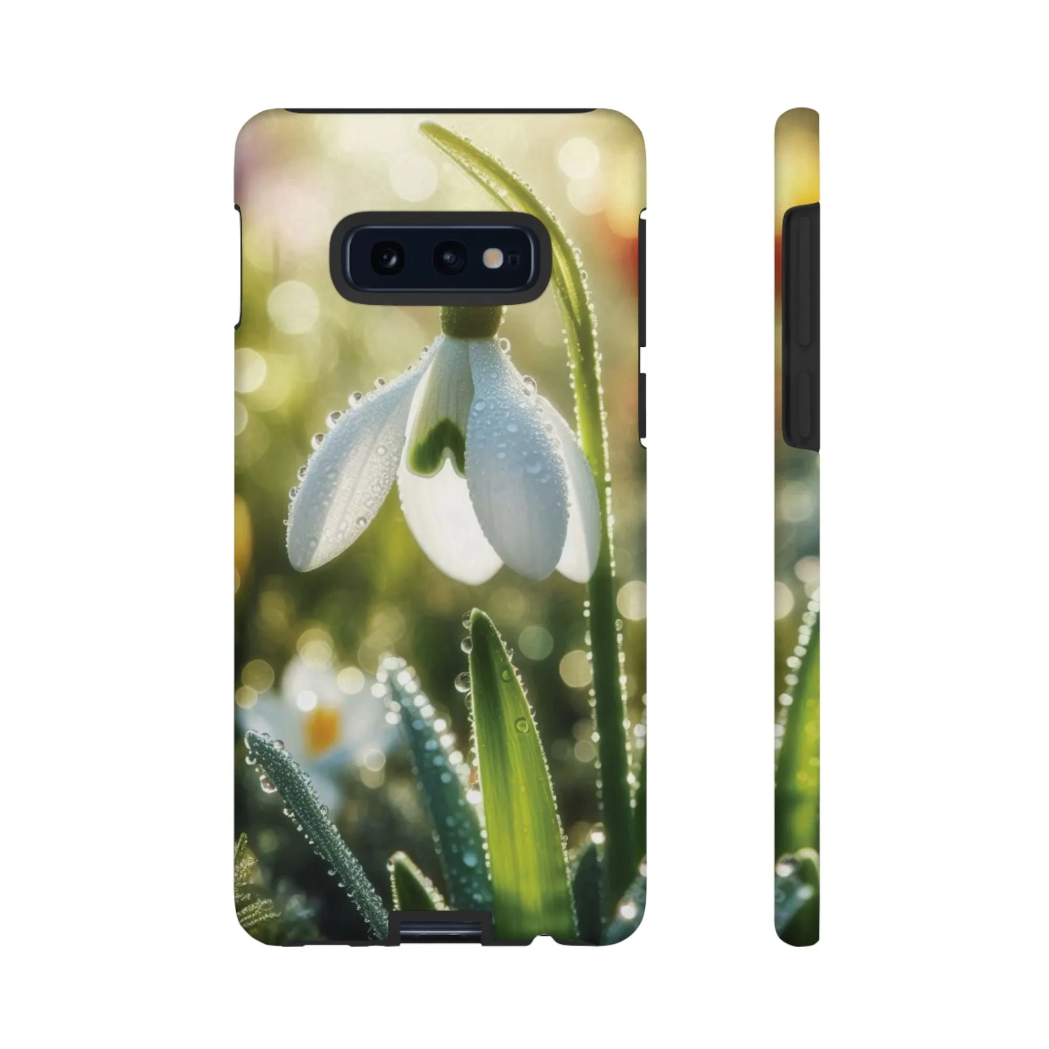 A realistic snowdrop blossom Tough Cases