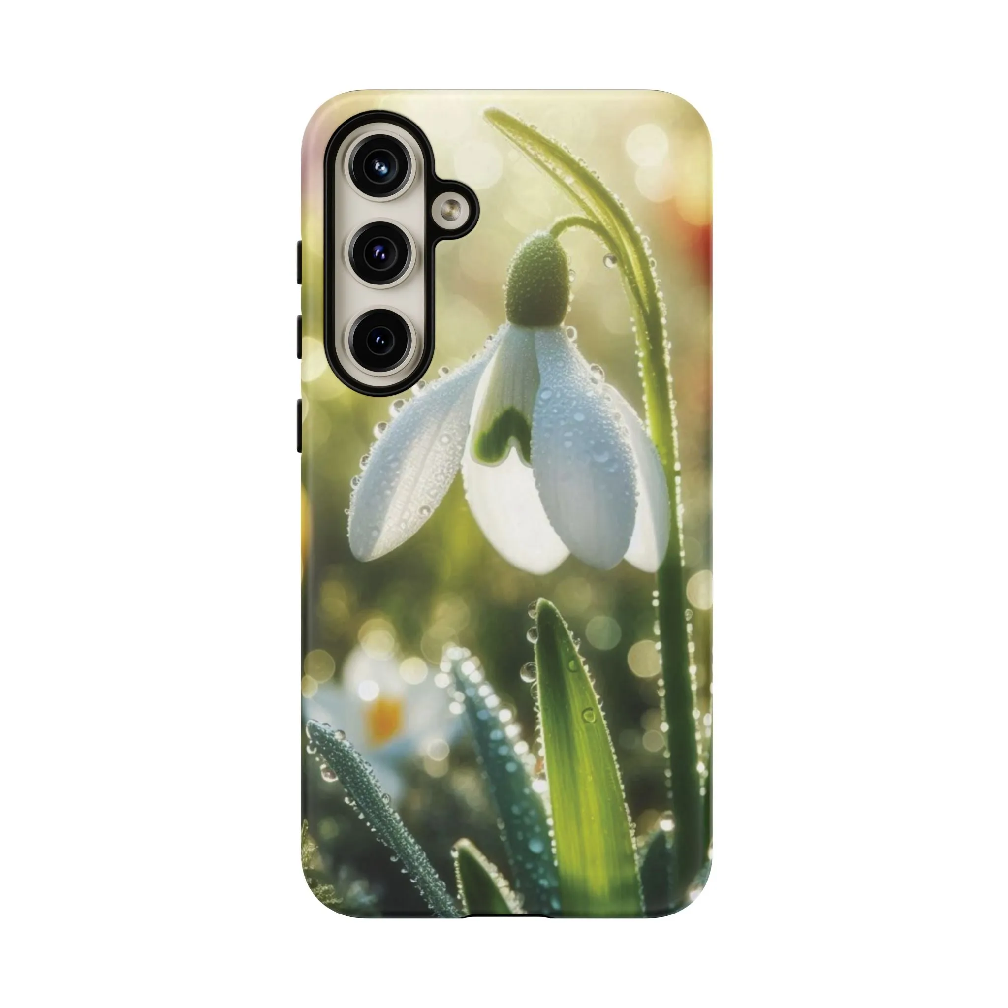 A realistic snowdrop blossom Tough Cases