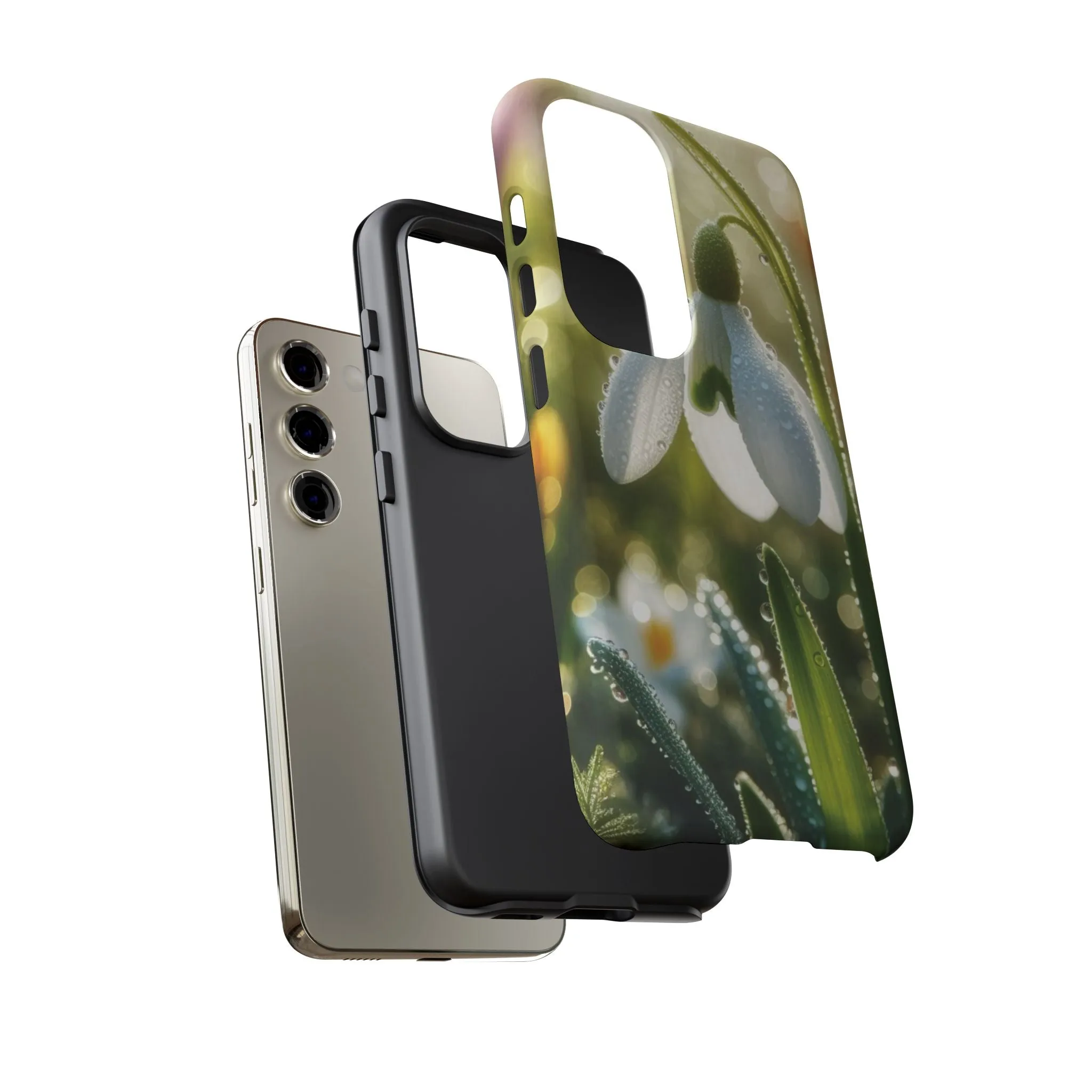 A realistic snowdrop blossom Tough Cases