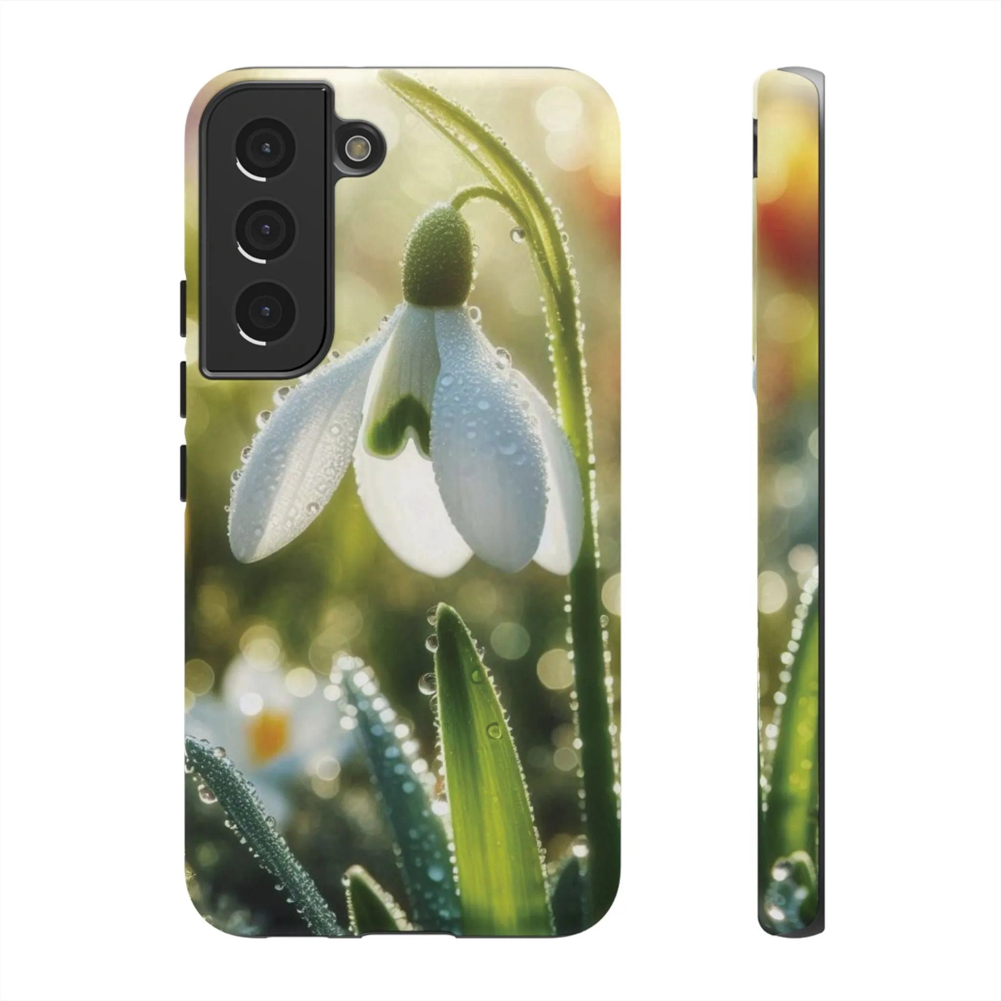 A realistic snowdrop blossom Tough Cases