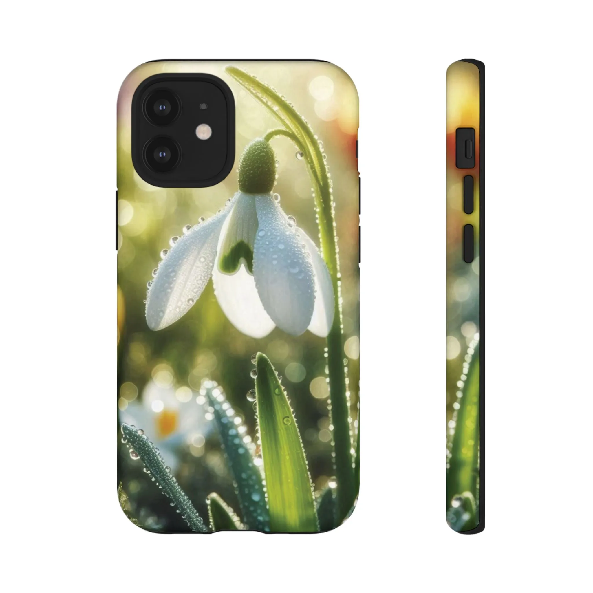 A realistic snowdrop blossom Tough Cases