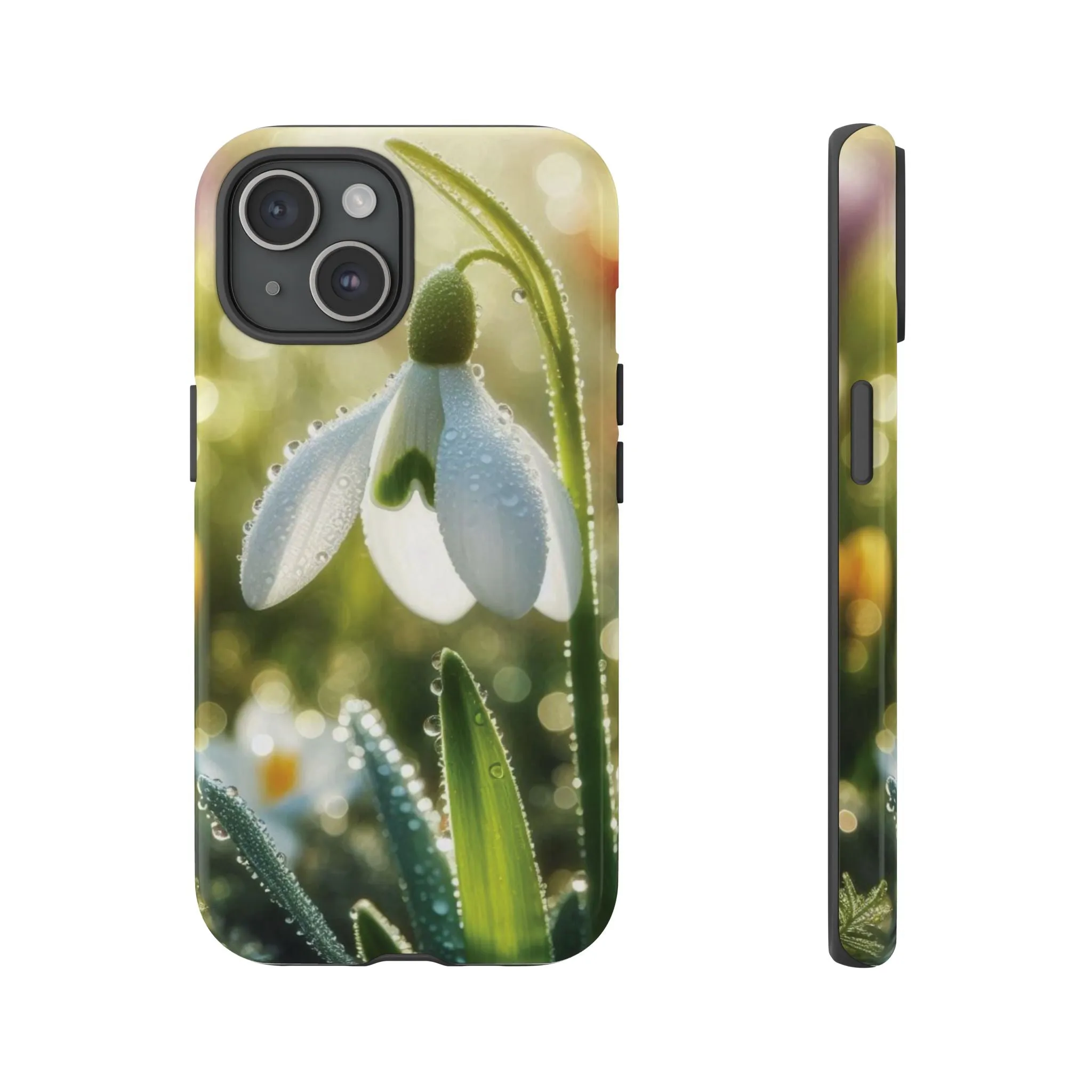 A realistic snowdrop blossom Tough Cases