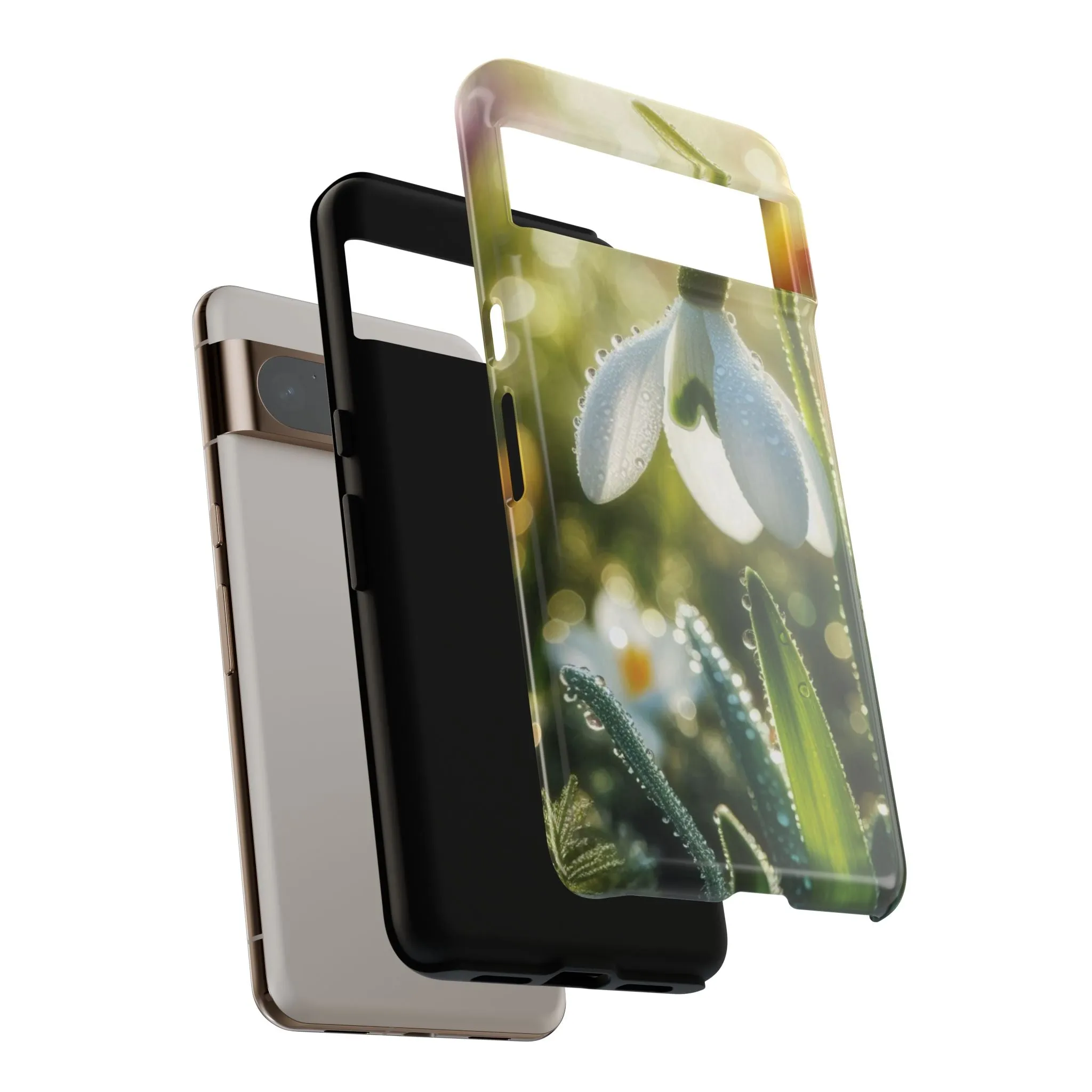 A realistic snowdrop blossom Tough Cases