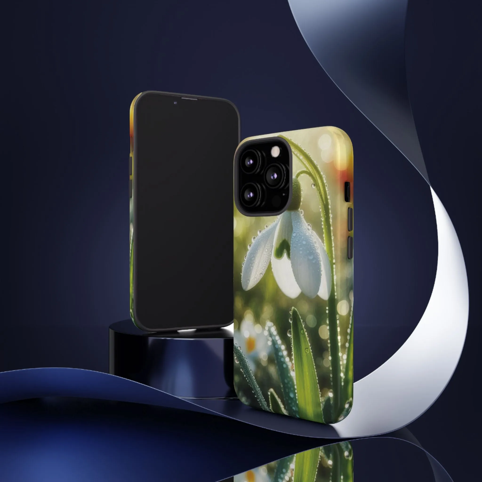 A realistic snowdrop blossom Tough Cases