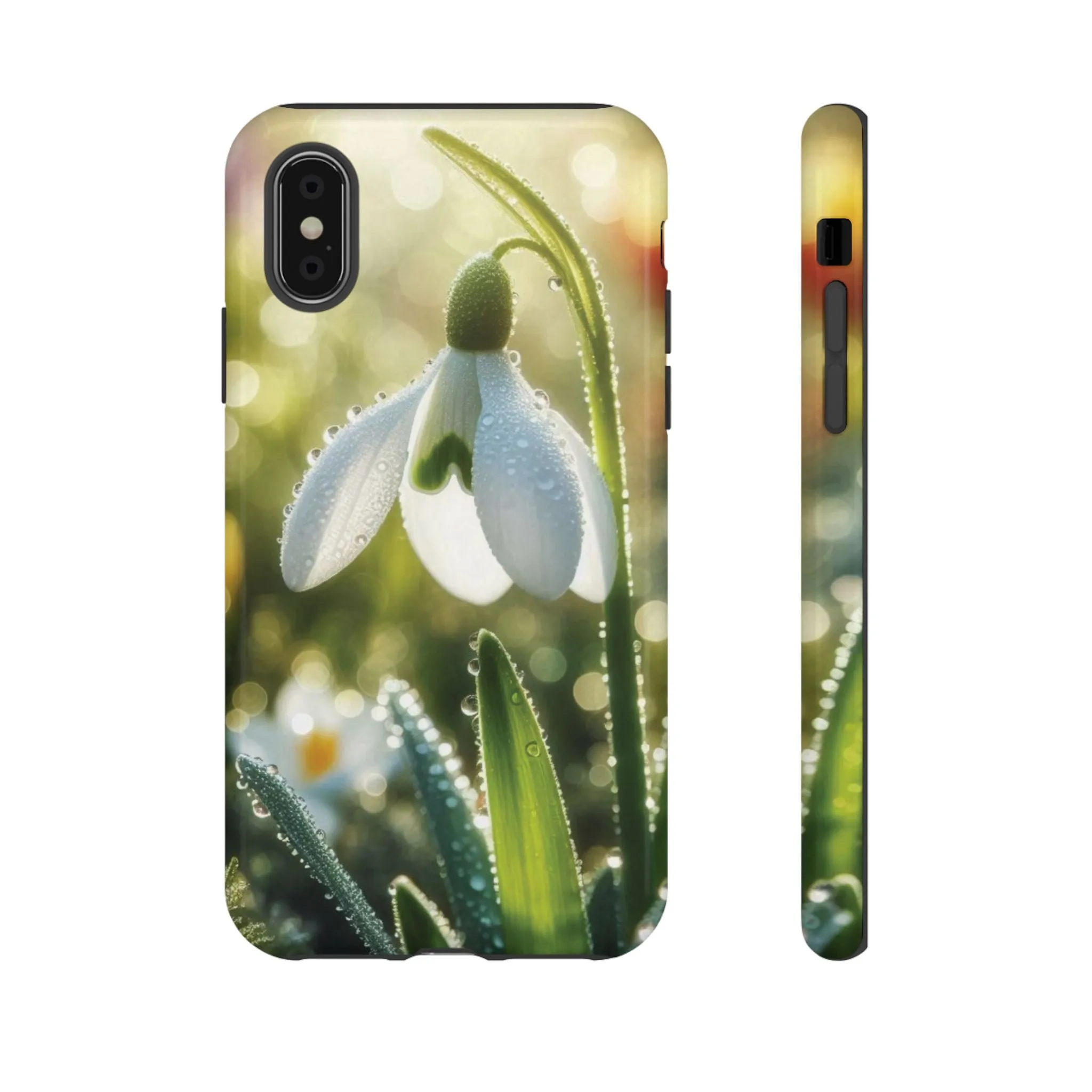 A realistic snowdrop blossom Tough Cases
