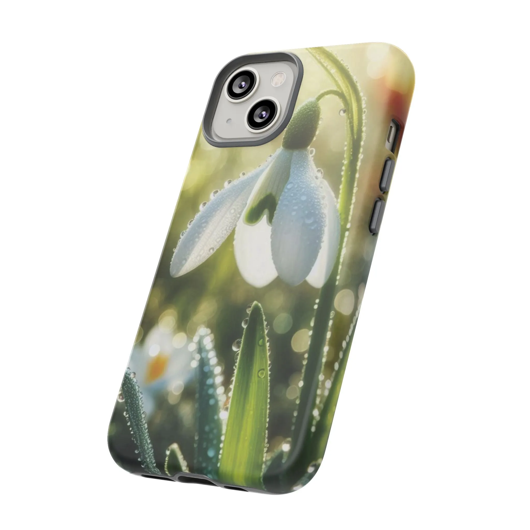 A realistic snowdrop blossom Tough Cases