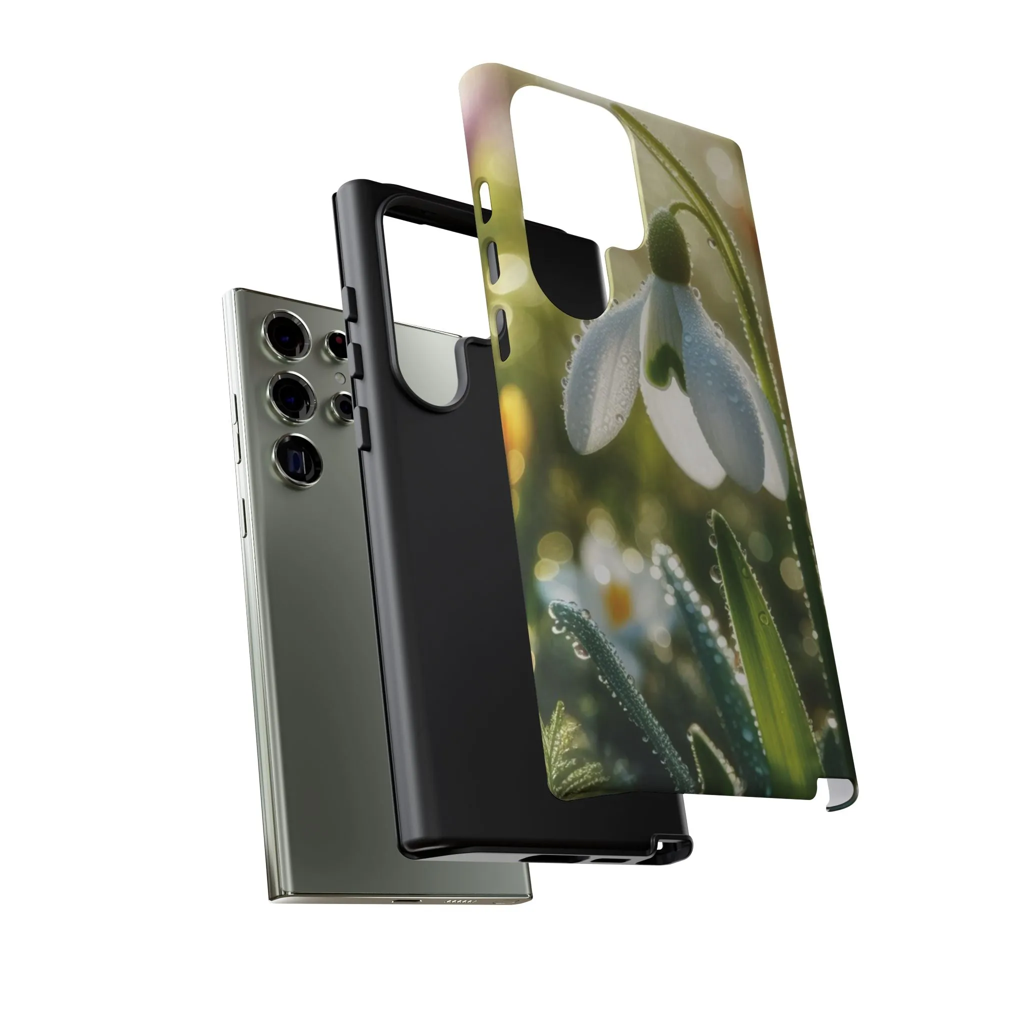 A realistic snowdrop blossom Tough Cases