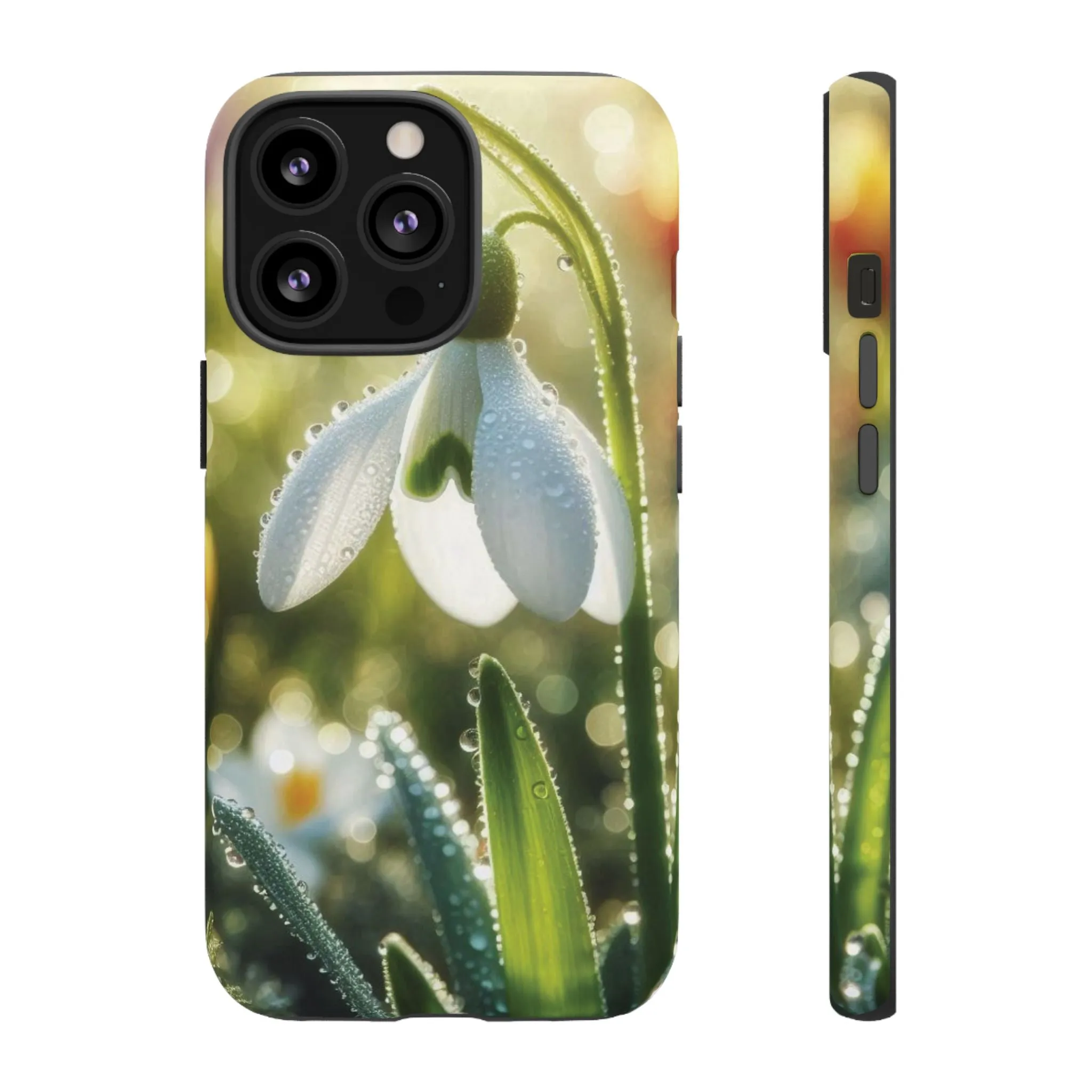A realistic snowdrop blossom Tough Cases