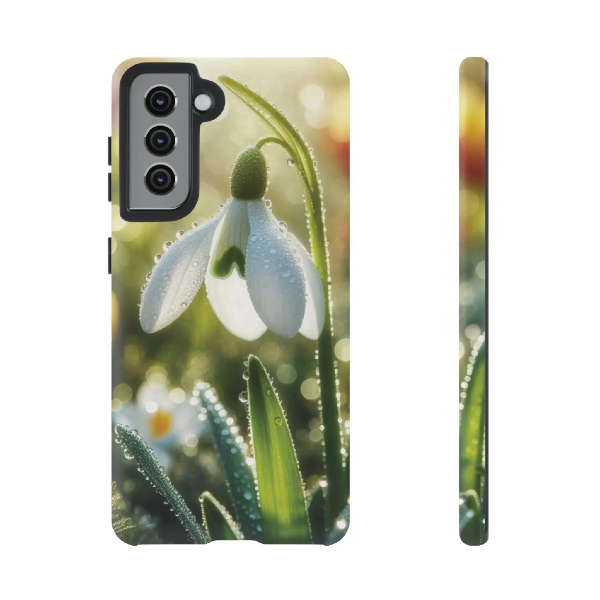 A realistic snowdrop blossom Tough Cases
