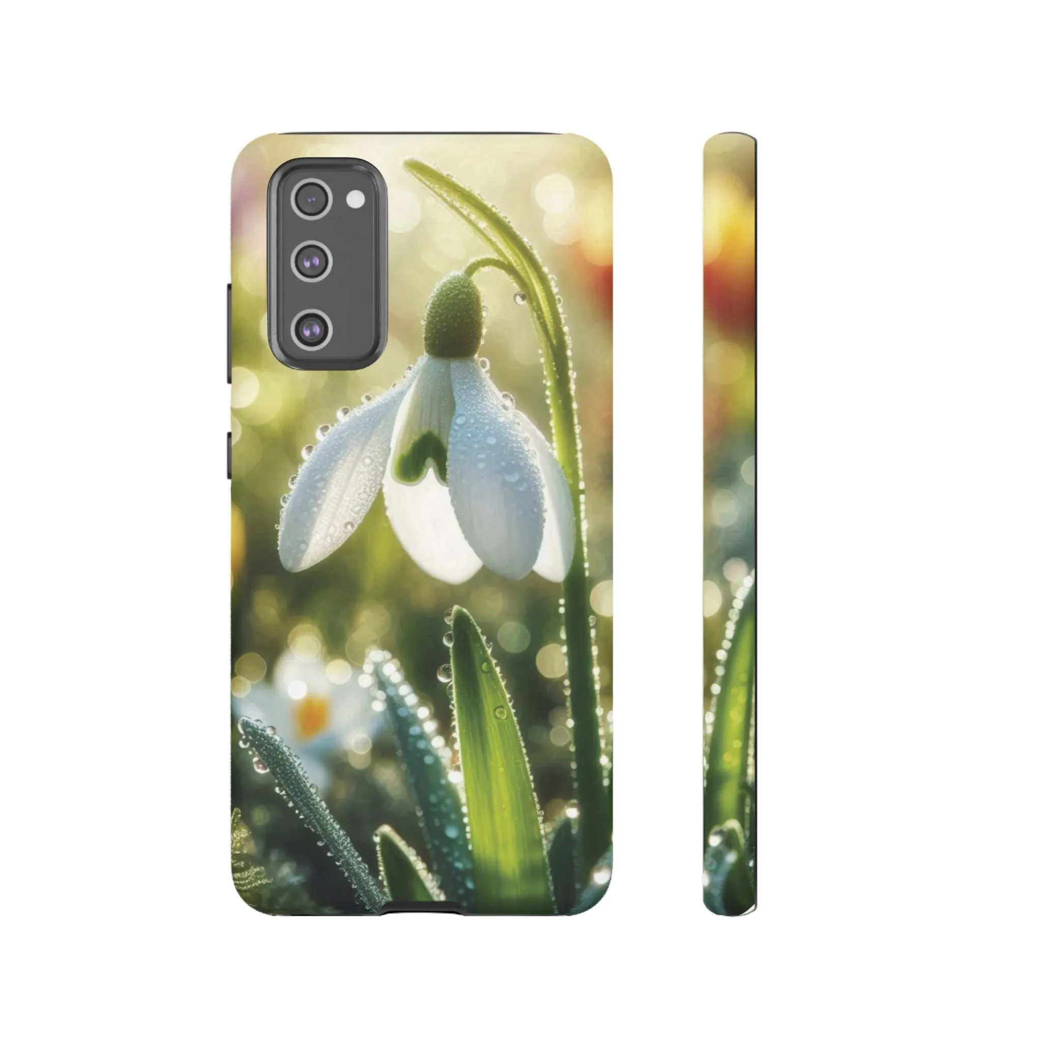 A realistic snowdrop blossom Tough Cases