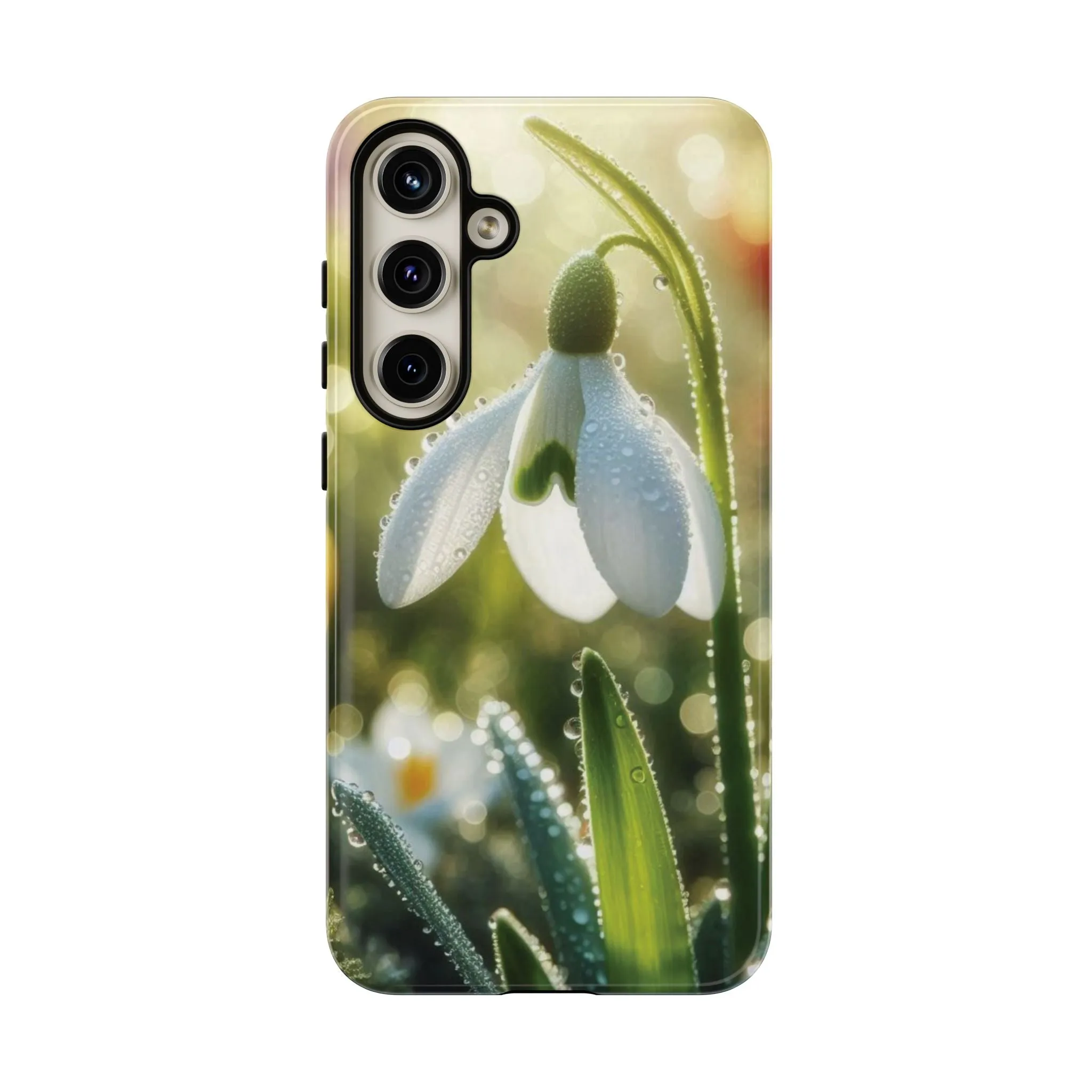A realistic snowdrop blossom Tough Cases