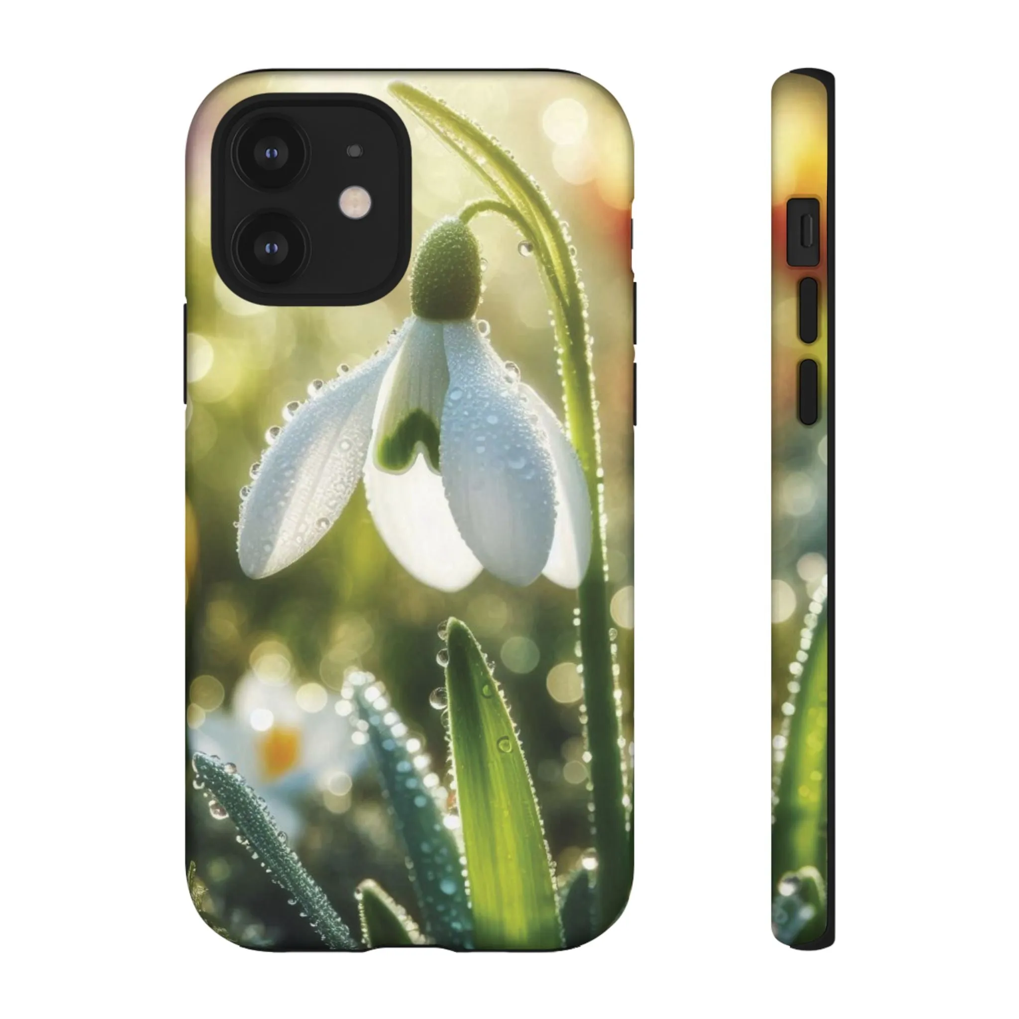 A realistic snowdrop blossom Tough Cases