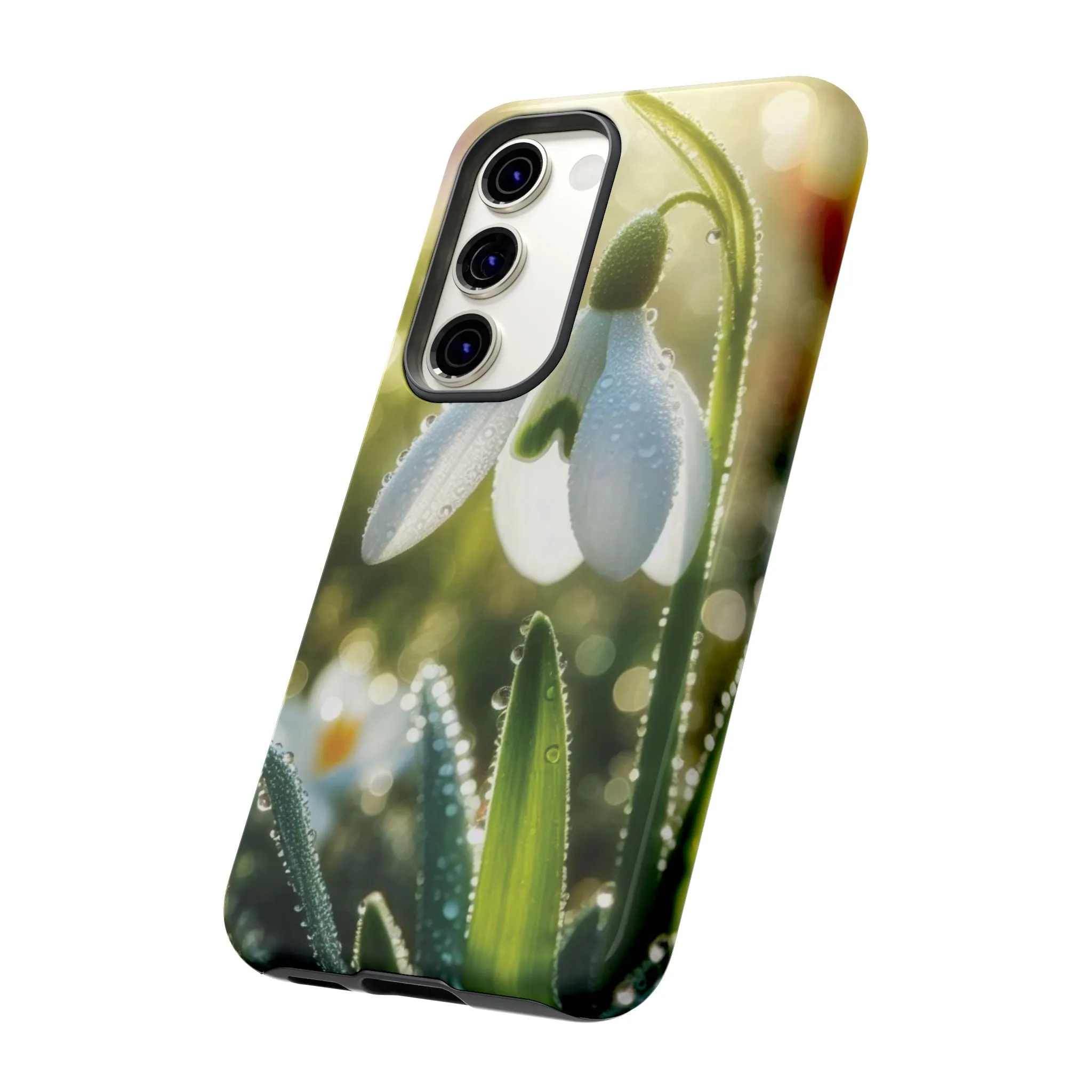 A realistic snowdrop blossom Tough Cases
