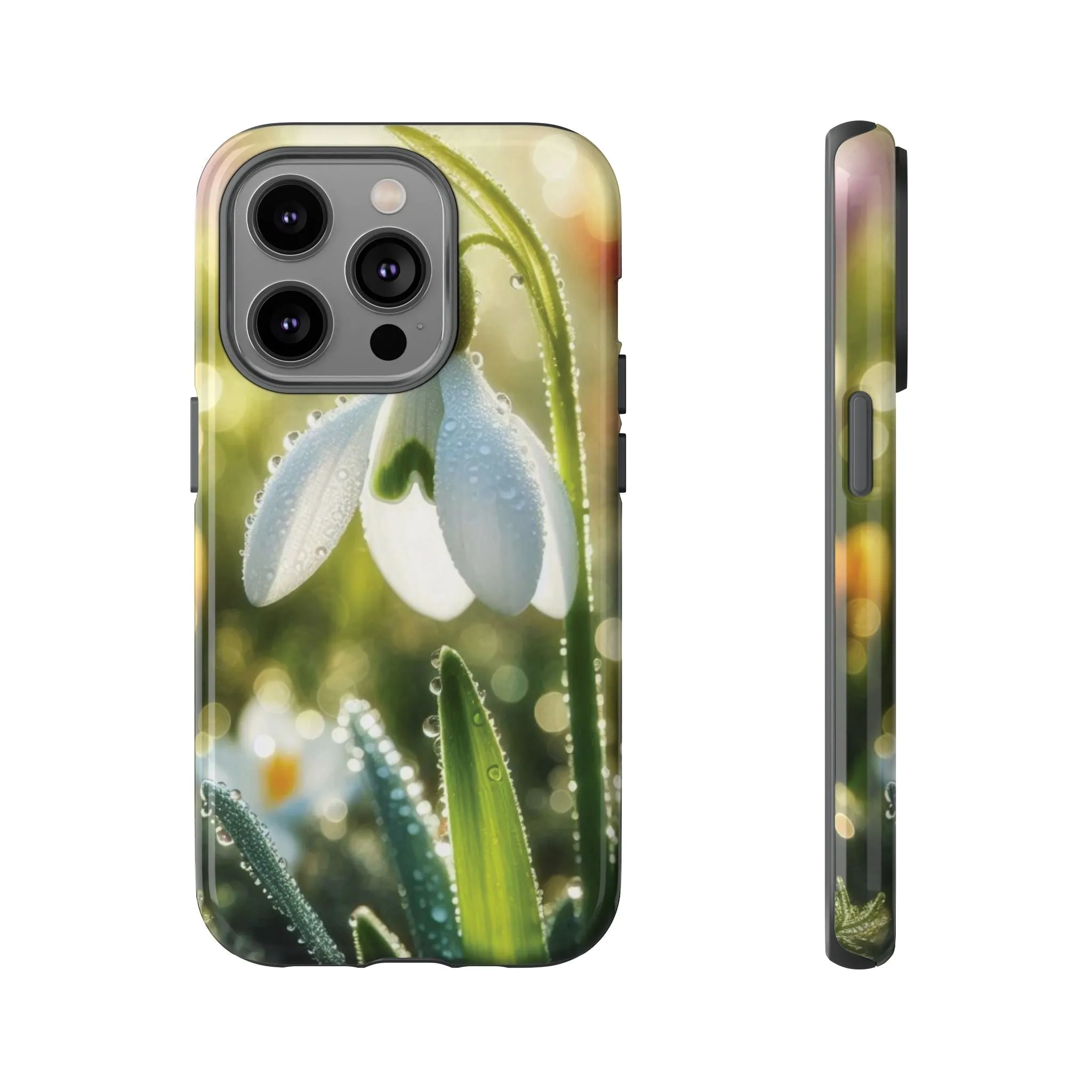 A realistic snowdrop blossom Tough Cases