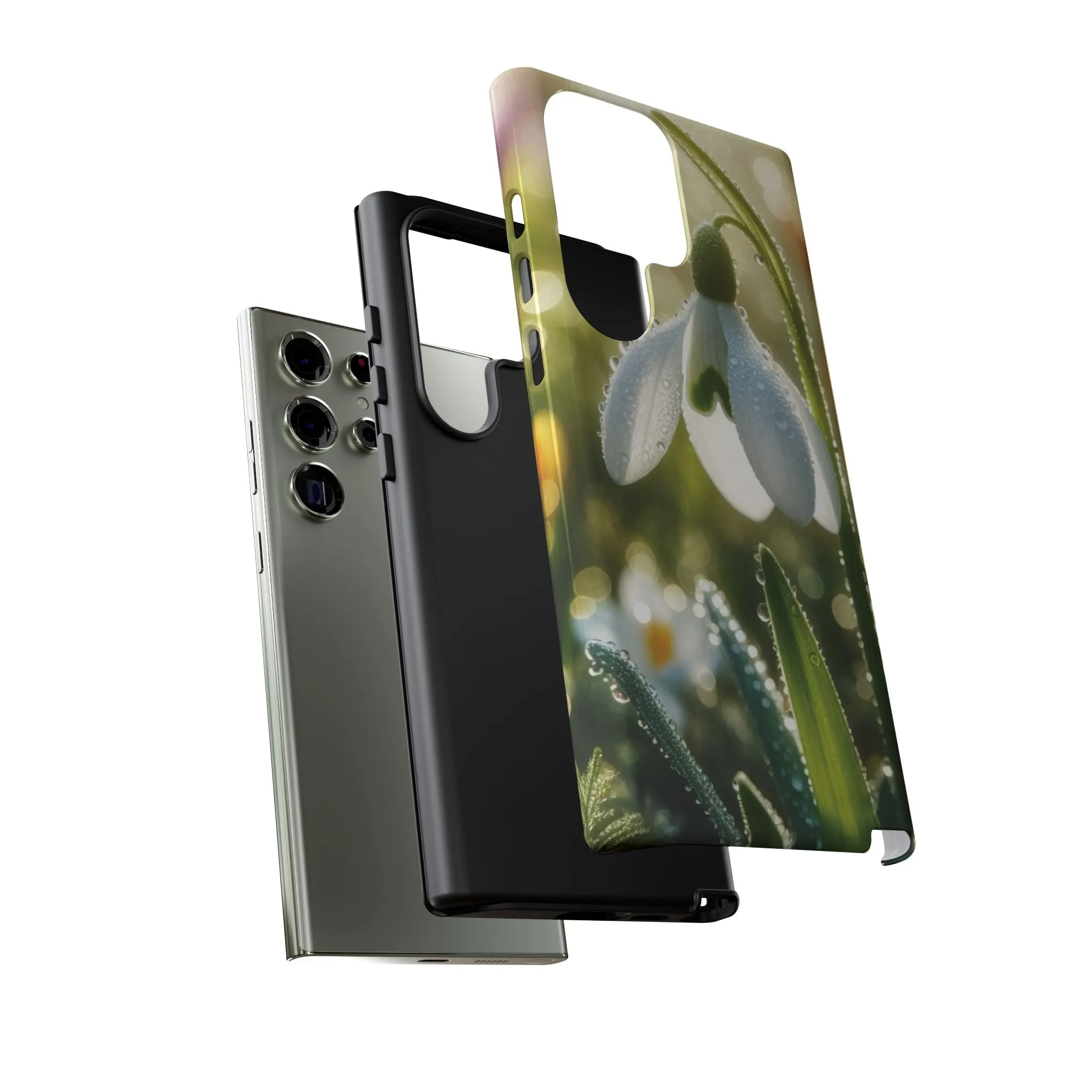 A realistic snowdrop blossom Tough Cases