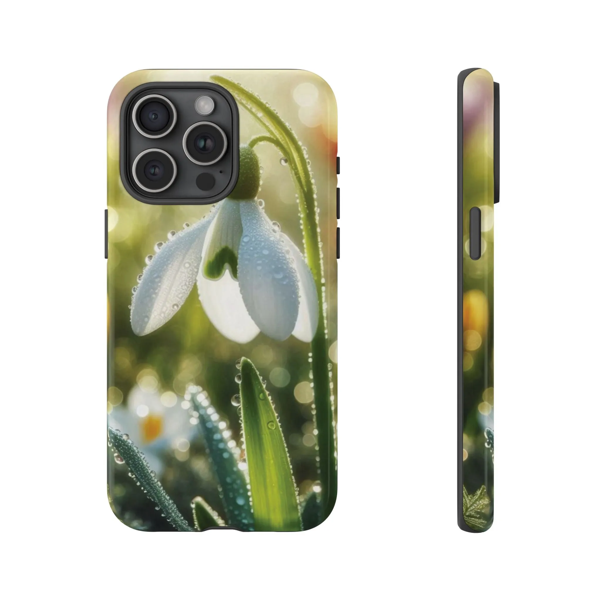 A realistic snowdrop blossom Tough Cases