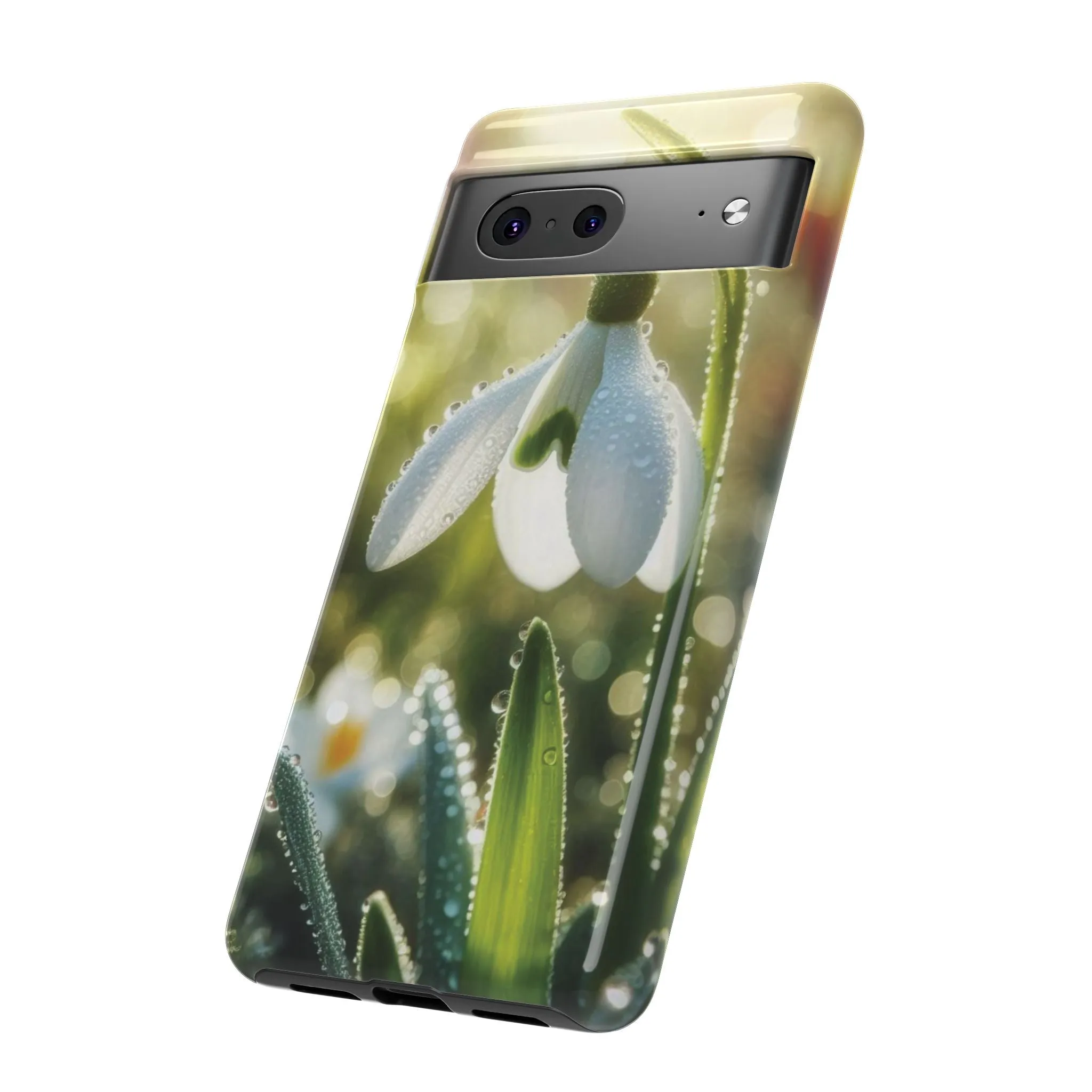 A realistic snowdrop blossom Tough Cases