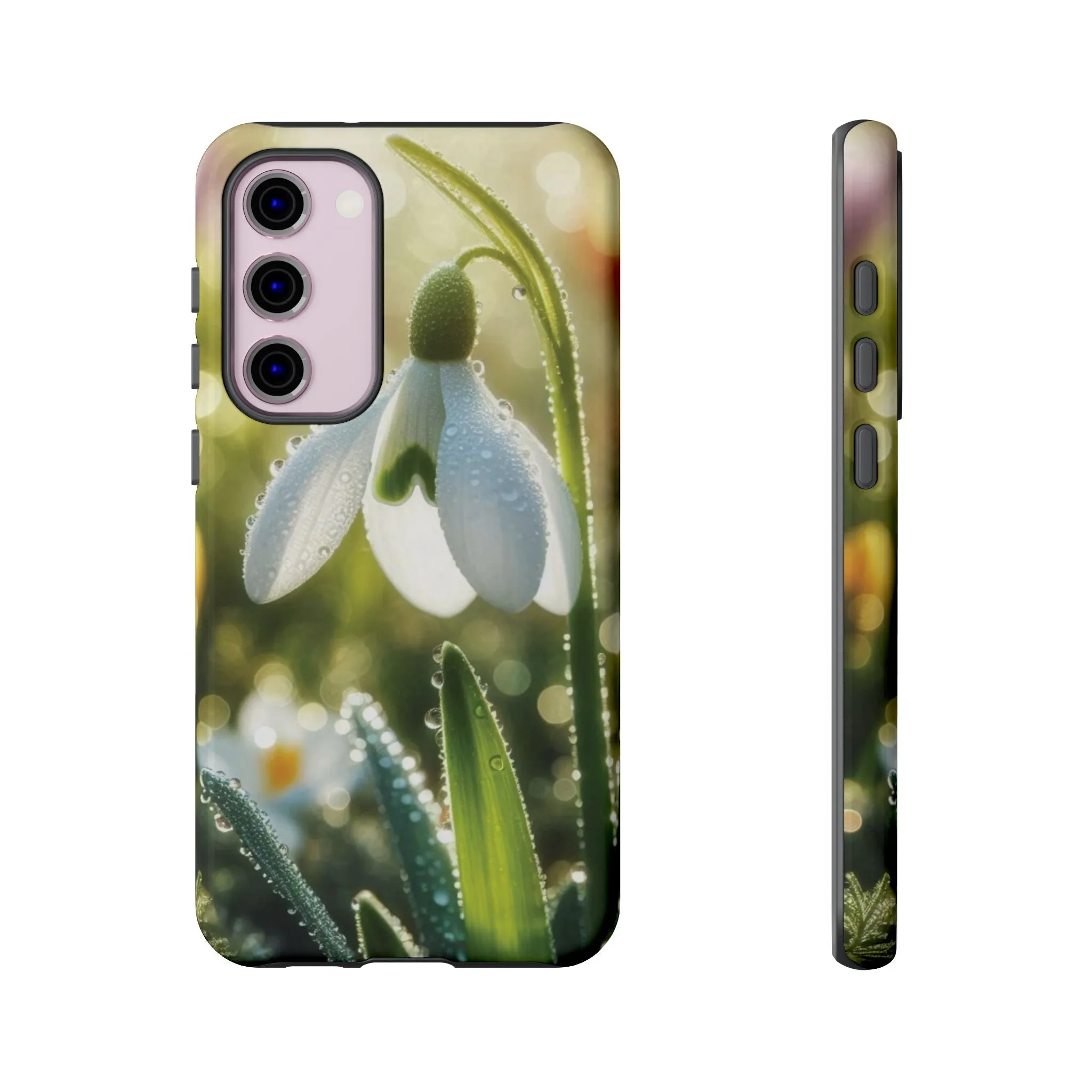A realistic snowdrop blossom Tough Cases