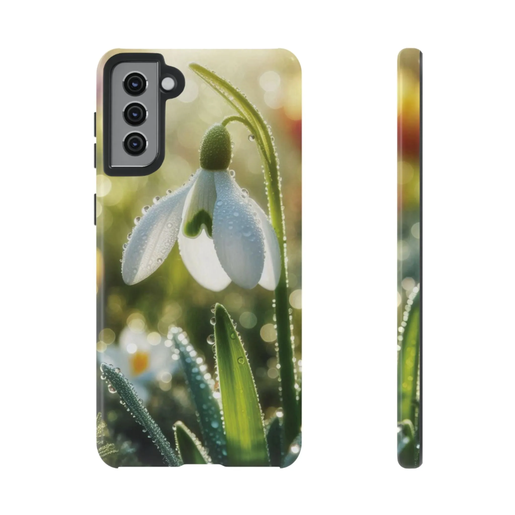 A realistic snowdrop blossom Tough Cases