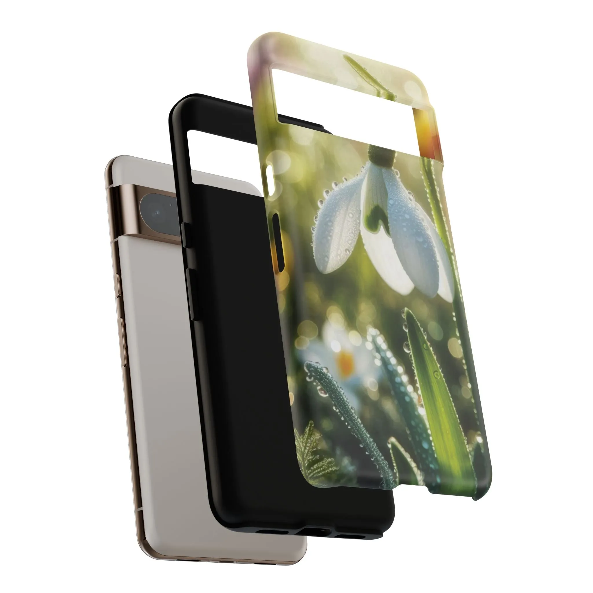 A realistic snowdrop blossom Tough Cases