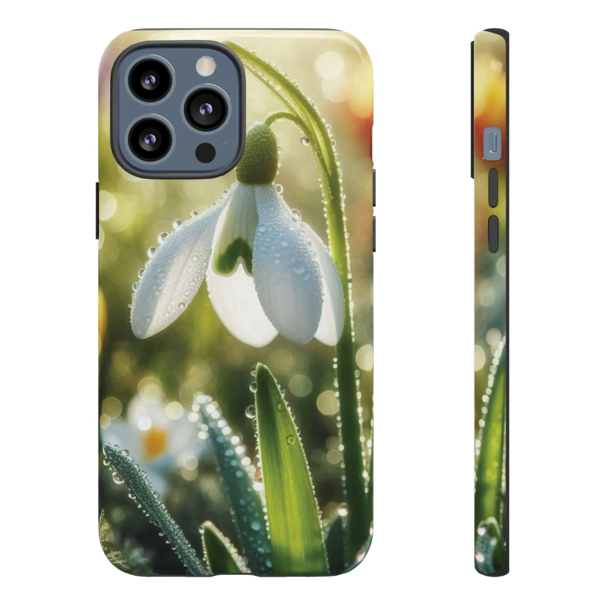 A realistic snowdrop blossom Tough Cases