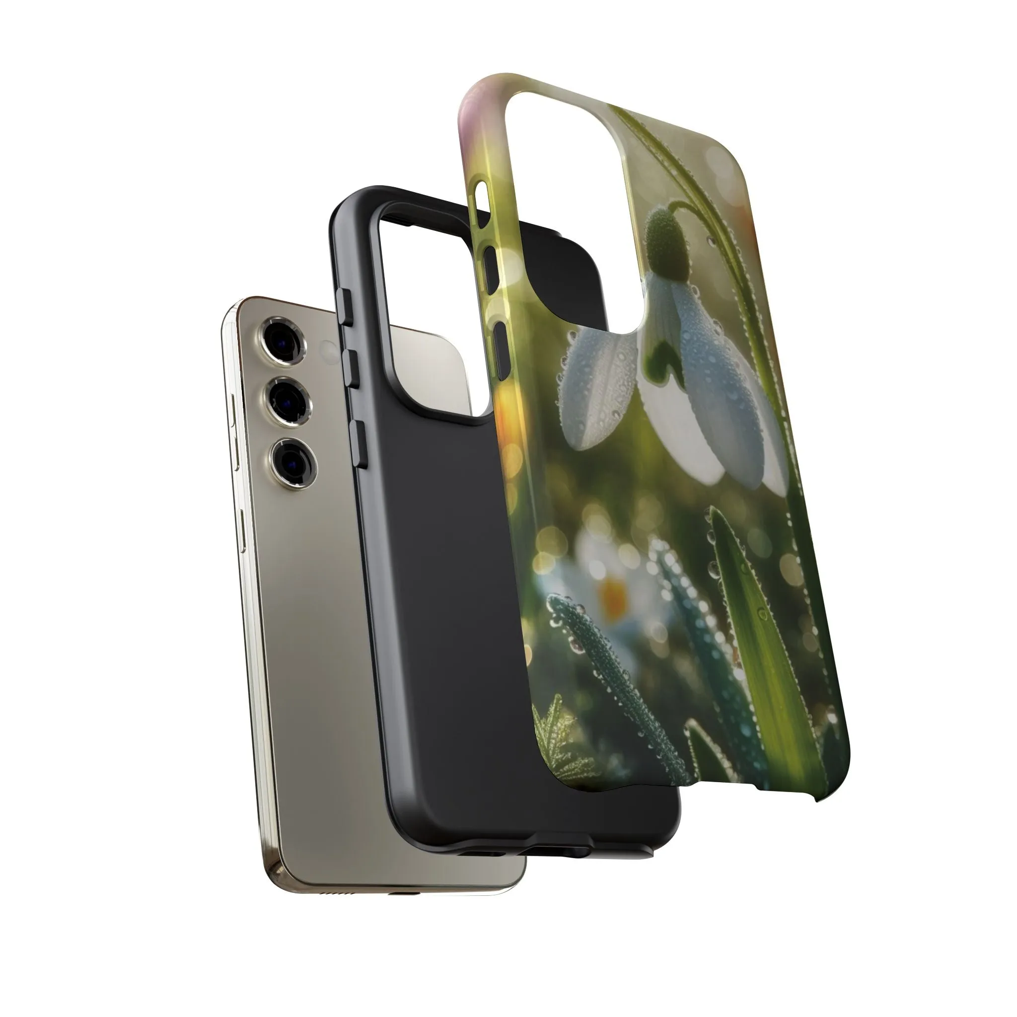 A realistic snowdrop blossom Tough Cases