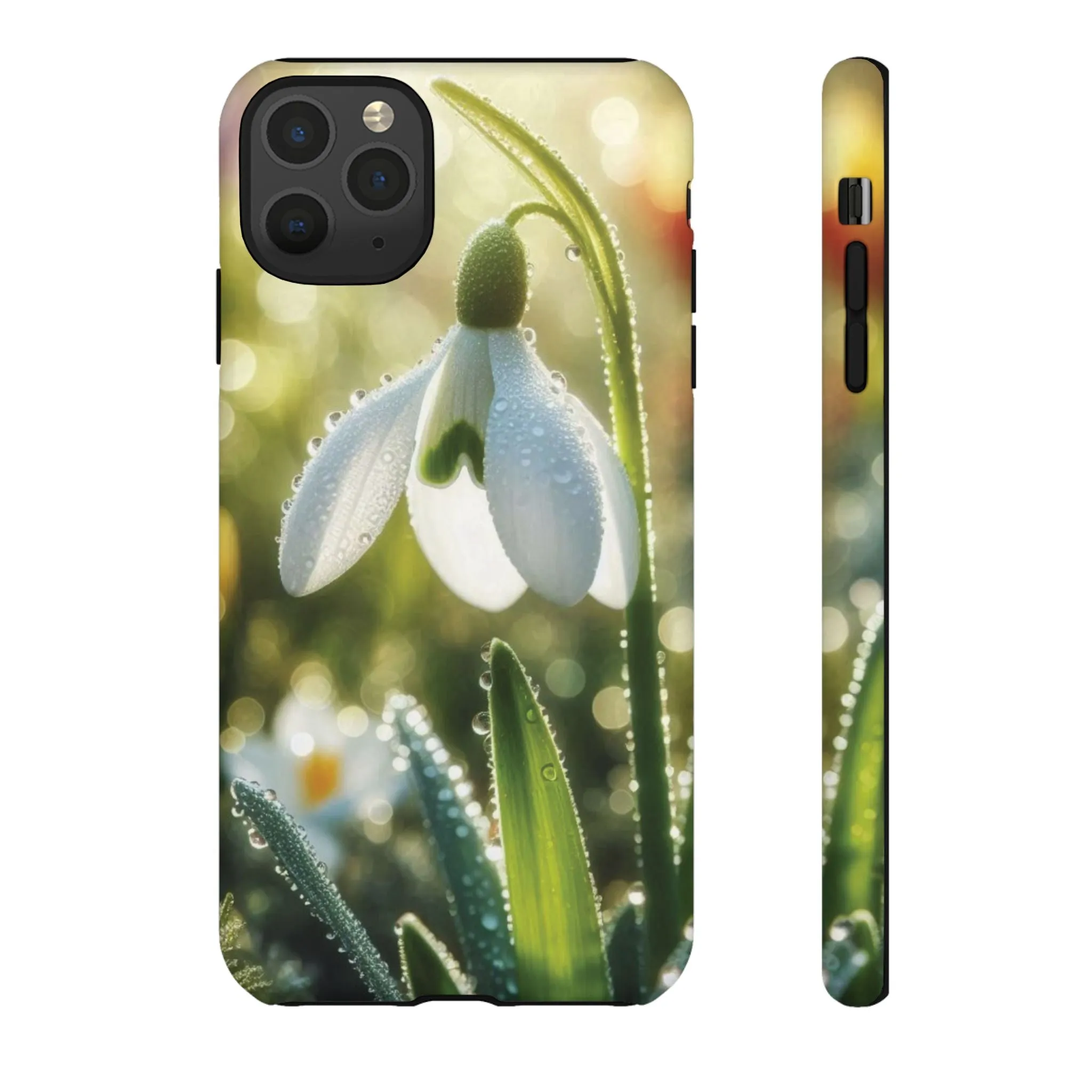 A realistic snowdrop blossom Tough Cases