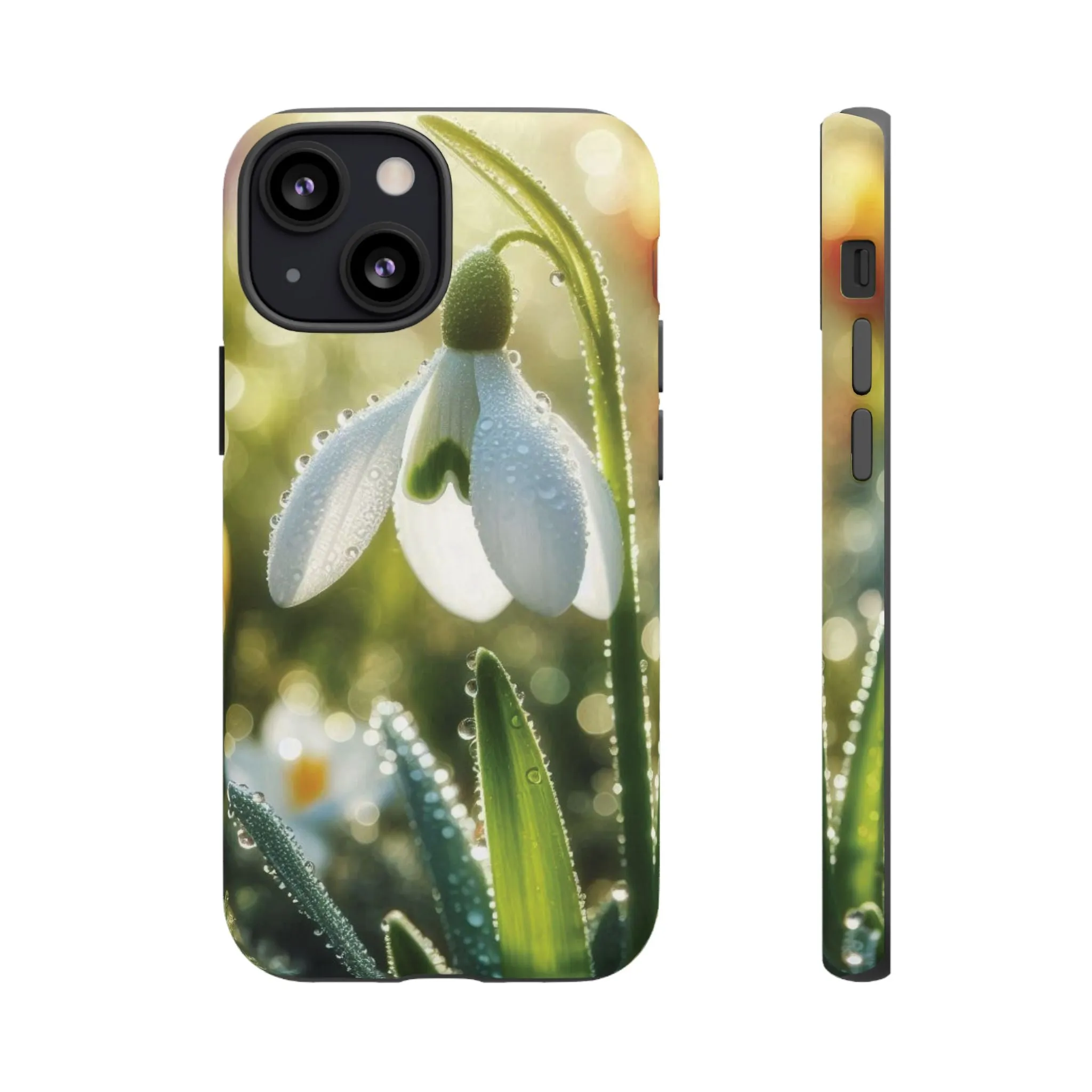 A realistic snowdrop blossom Tough Cases