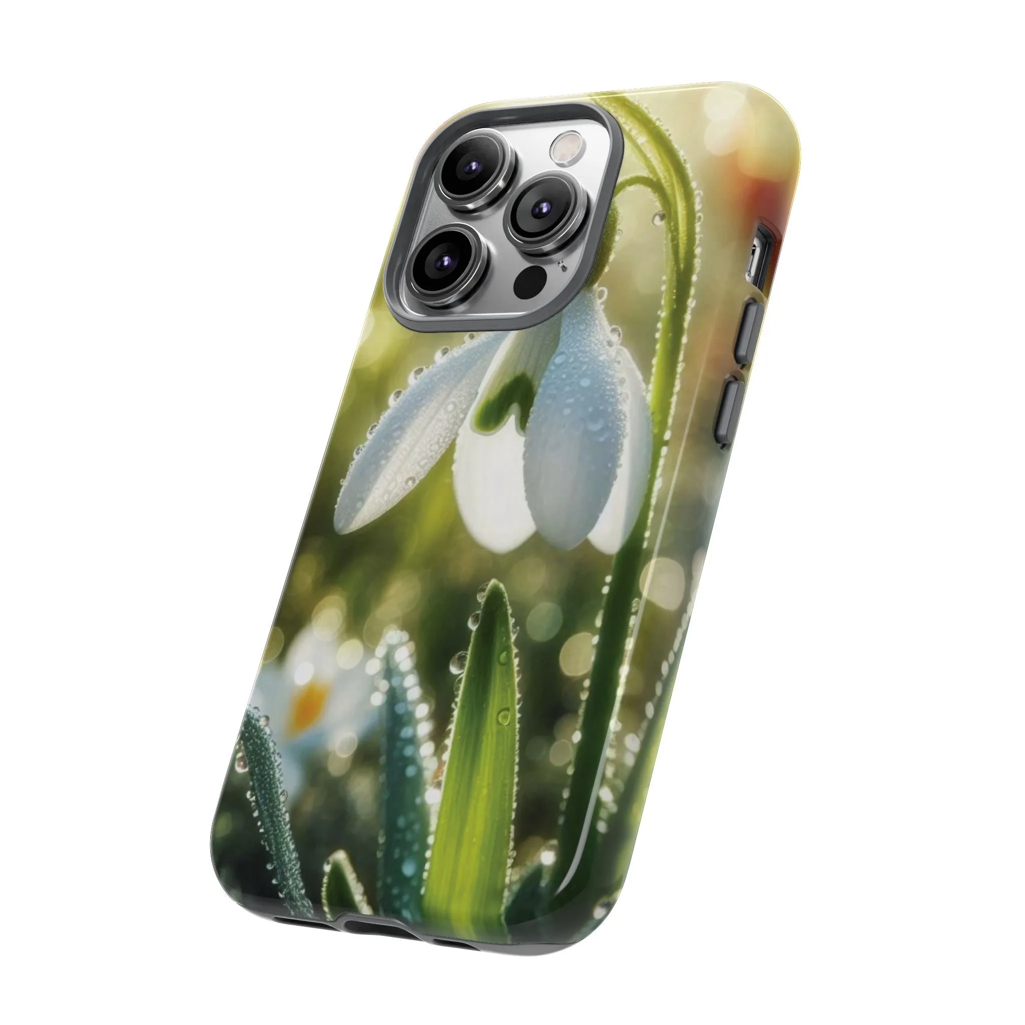 A realistic snowdrop blossom Tough Cases