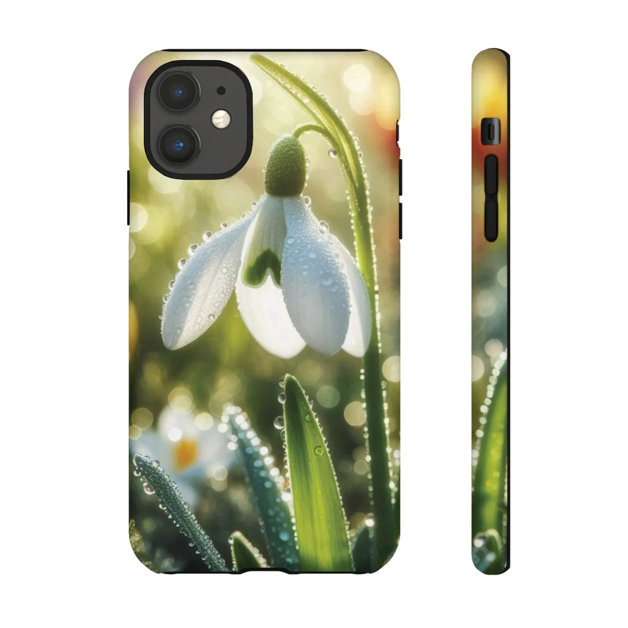 A realistic snowdrop blossom Tough Cases