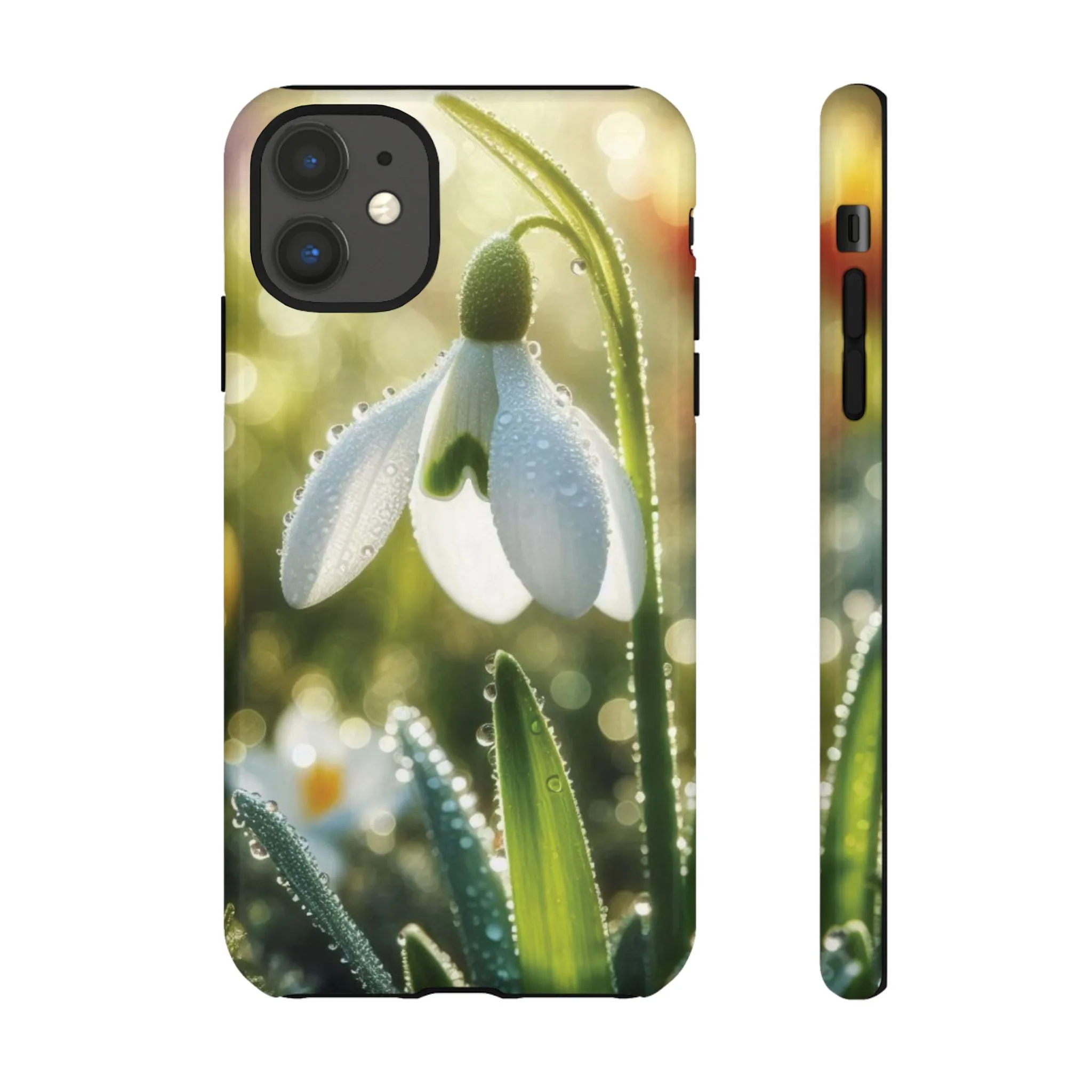 A realistic snowdrop blossom Tough Cases