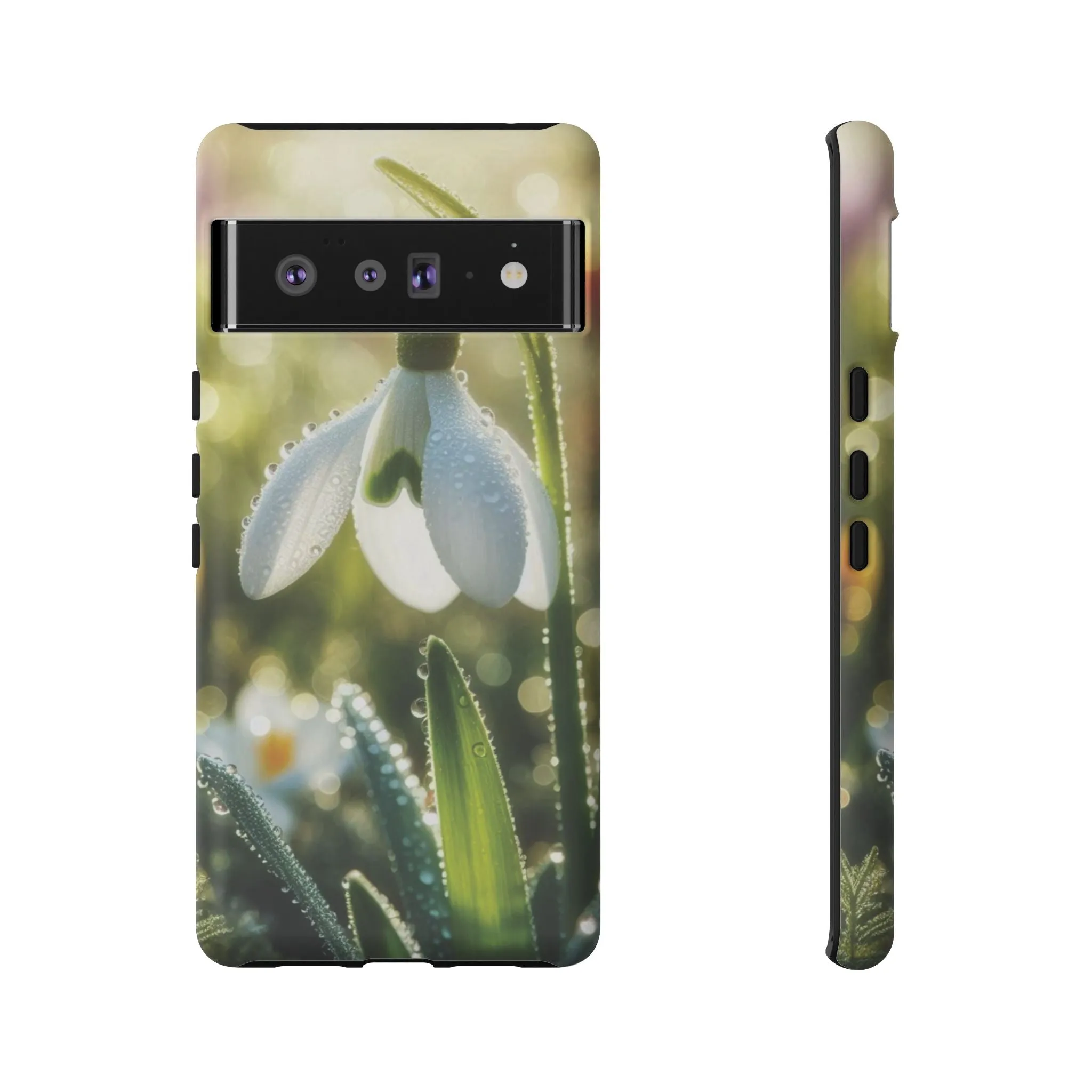 A realistic snowdrop blossom Tough Cases