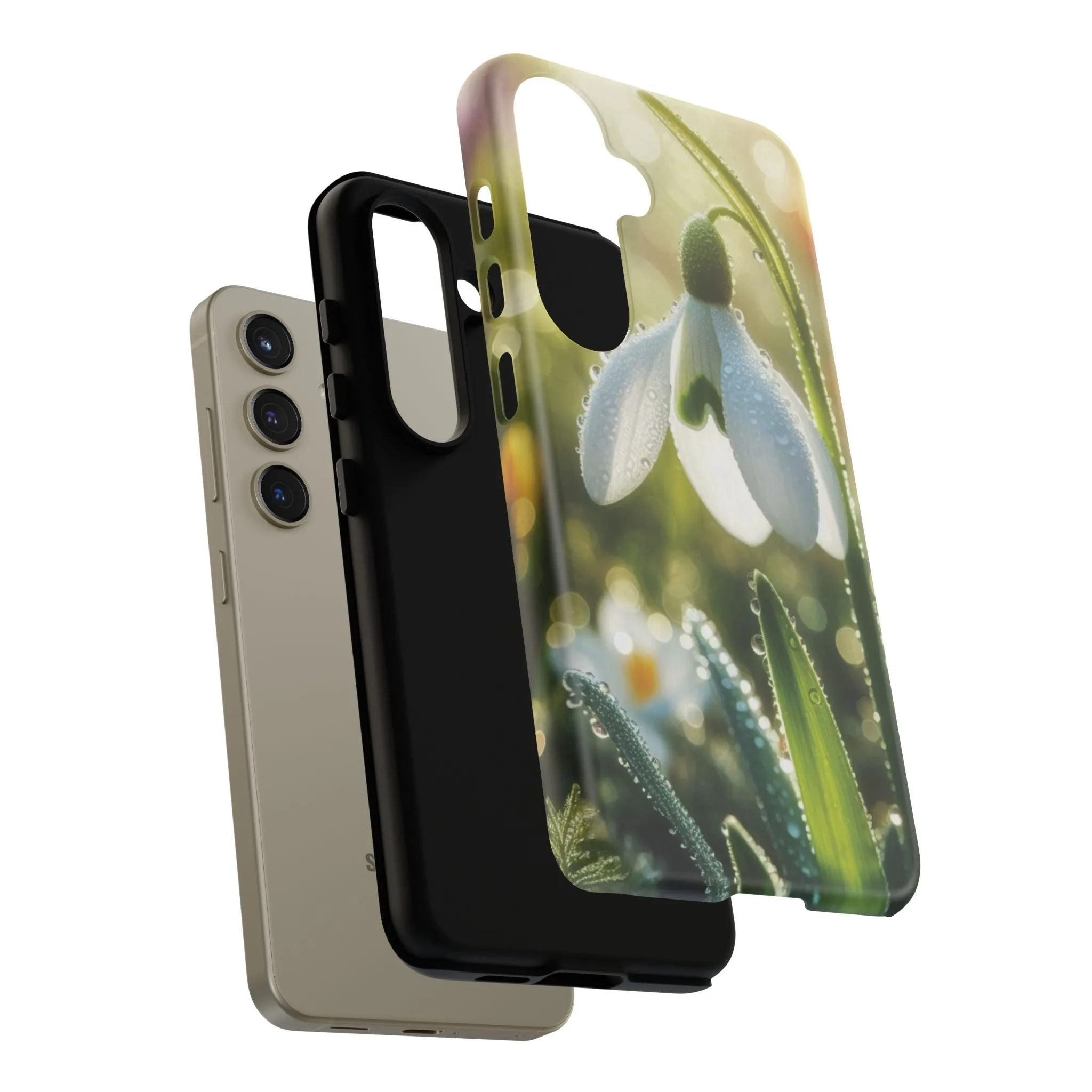 A realistic snowdrop blossom Tough Cases