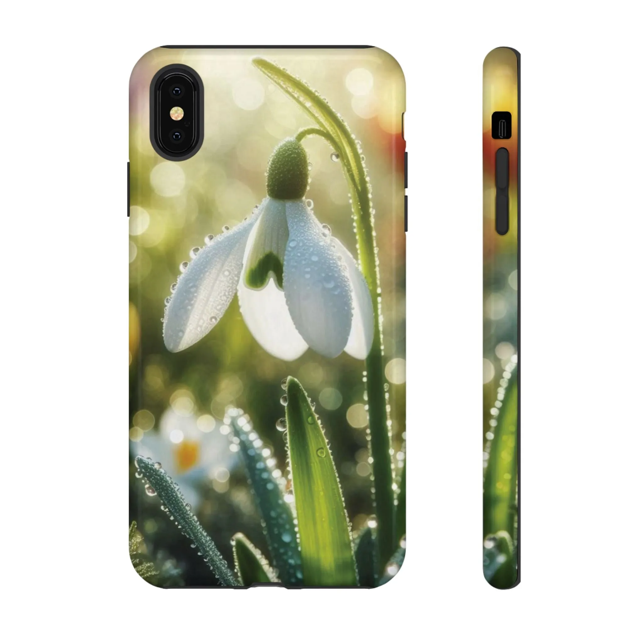A realistic snowdrop blossom Tough Cases