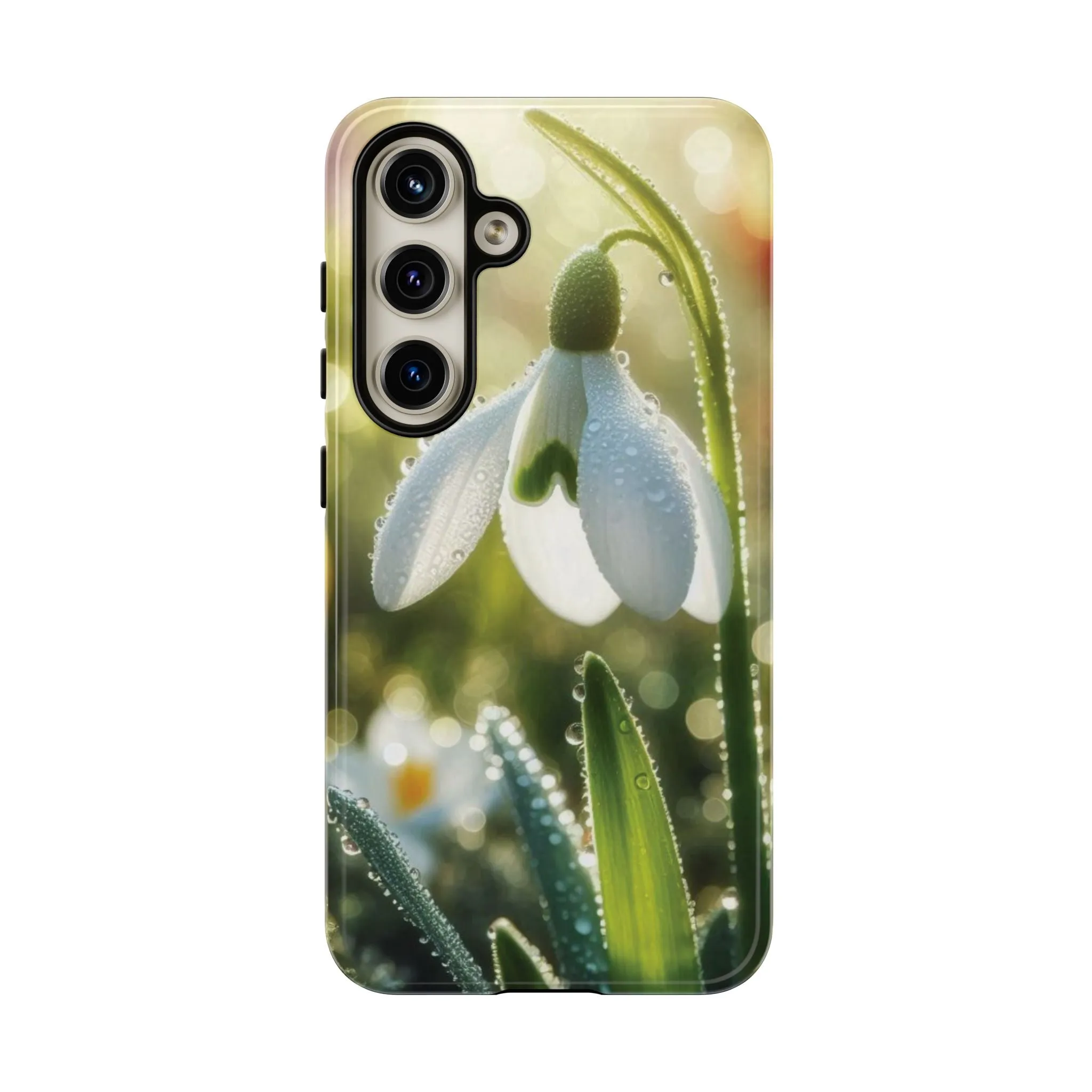 A realistic snowdrop blossom Tough Cases