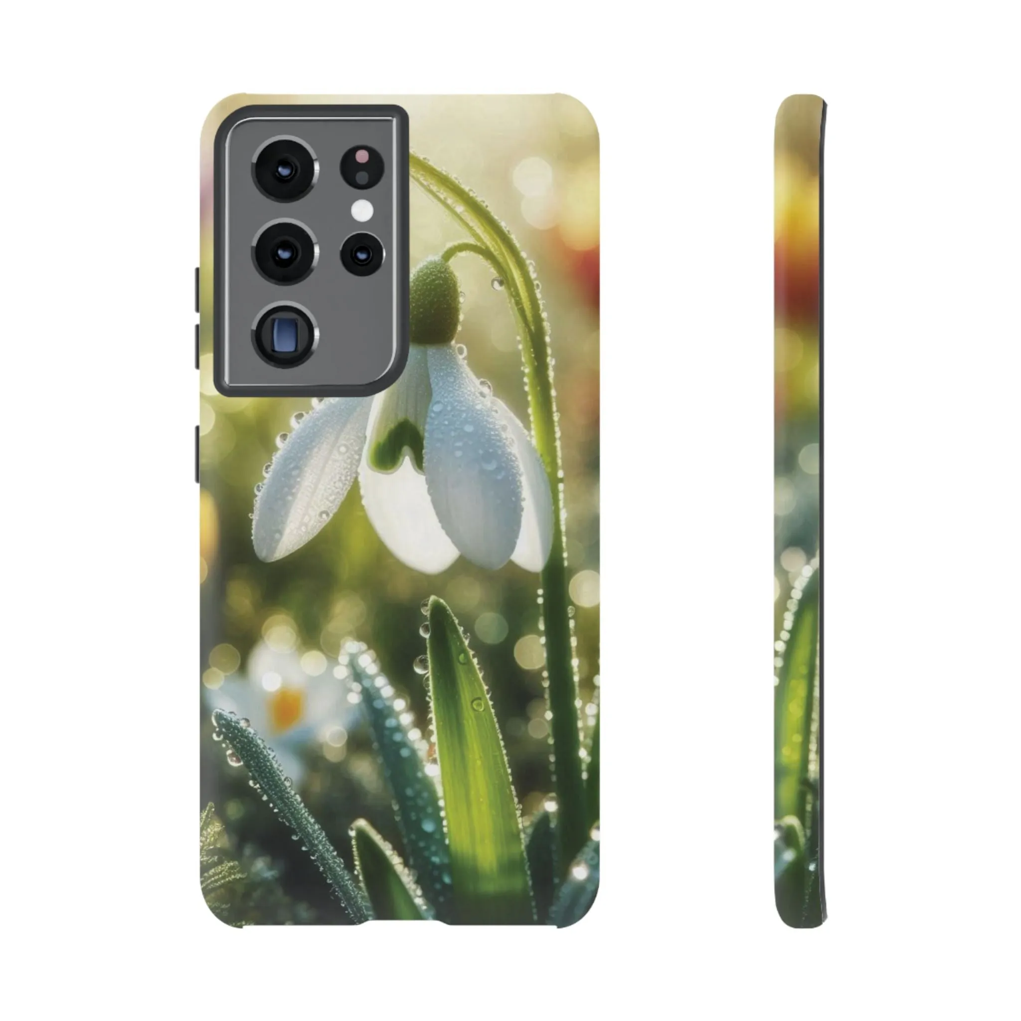 A realistic snowdrop blossom Tough Cases